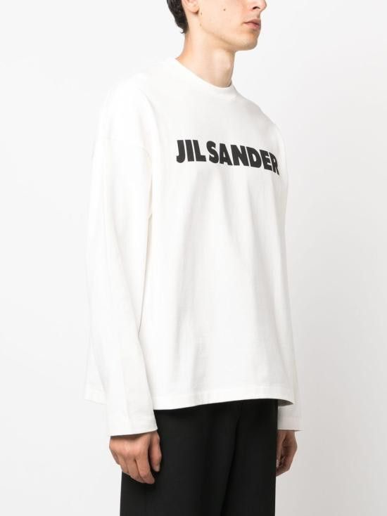 Jil Sander JIL SANDER Men T-Shirts J22GC0136 J45148102 White Size US XL / EU 56 / 4 - 5 Thumbnail