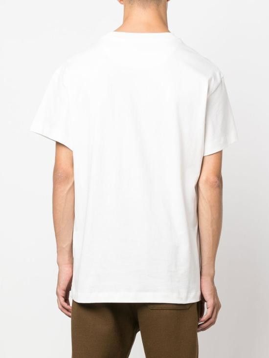 Jil Sander JIL SANDER Men T-Shirts J47GC0001 J45048100 White Size US XL / EU 56 / 4 - 2 Thumbnail