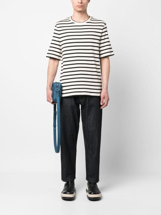Tシャツ・カットソー JIL SANDER Men T Shirts J47GC0109 J46497080 BLUE Jil Sander JIL SANDER Men T-Shirts J47GC0109 J46497080 Blue