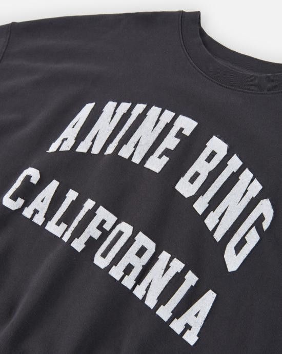 Anine Bing ANINE BING Women Hoodies A 08 10025 009 VINTAGE BLACK Black Size M / US 6-8 / IT 42-44 - 3 Thumbnail