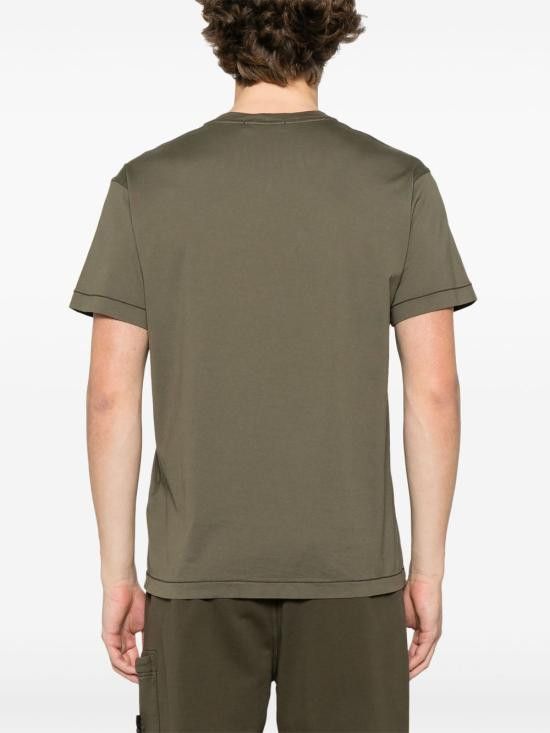 Stone Island STONE ISLAND Men T-Shirts 2100039S0013 V0054 Green Size US M / EU 48-50 / 2 - 4 Thumbnail