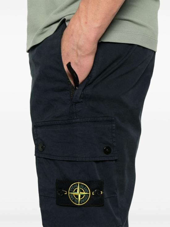 Stone Island STONE ISLAND Men Shorts L100011S0010 V0020 Blue Size US 36 / EU 52 - 4 Thumbnail