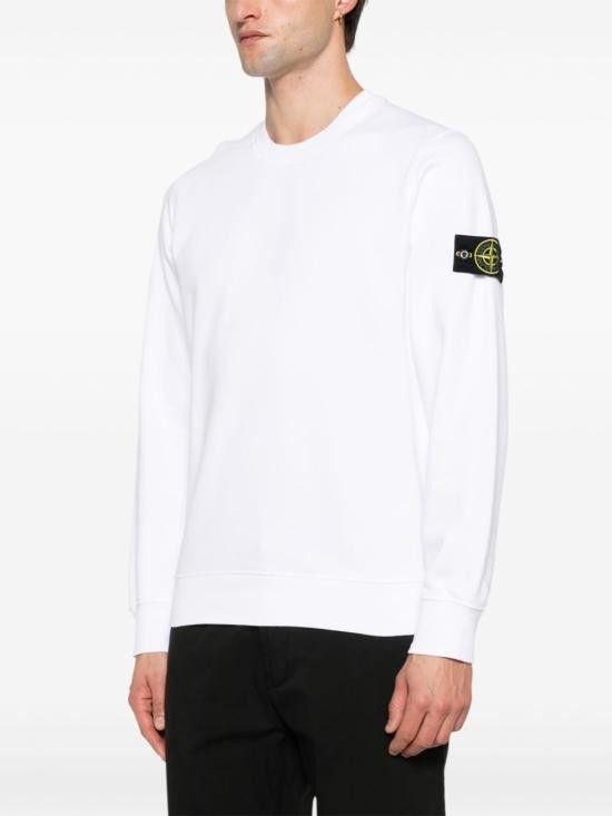 Stone Island STONE ISLAND Men Hoodies 6100044S0051 V0001 White Size US XL / EU 56 / 4 - 2 Thumbnail