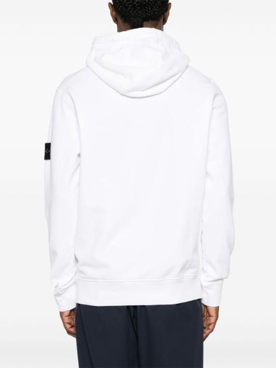 Stone Island STONE ISLAND Men Hoodies 6100045S0051 V0001 White Size US XL / EU 56 / 4 - 5 Thumbnail