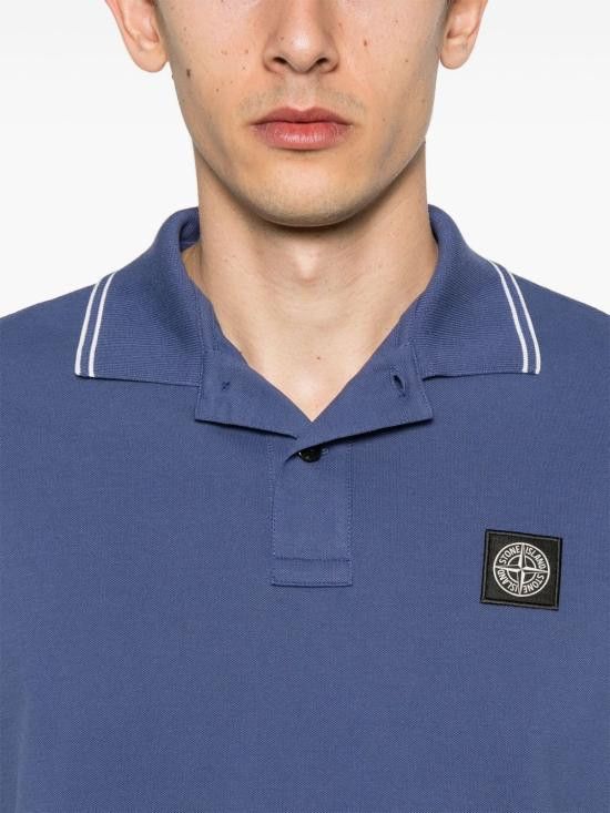 Stone Island STONE ISLAND Men T-Shirts 22002SCS0018 V0028 Purple Size US XXL / EU 58 / 5 - 4 Thumbnail