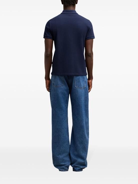 AMI AMI Men Polo Shirts BFUPL001 760430 Blue Size US S / EU 44-46 / 1 - 3 Thumbnail