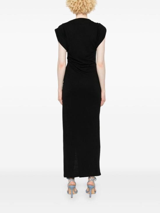 Isabel Marant Etoile ISABEL MARANT ETOILE Women Long Skirts RO0562FA B3K02E 01BK Black Size XS / US 0-2 / IT 36-38 - 3 Thumbnail