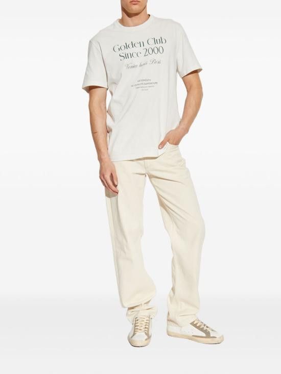 Golden Goose GOLDEN GOOSE Men T-Shirts GMP01220 P00225411616 White Size US L / EU 52-54 / 3 - 3 Thumbnail