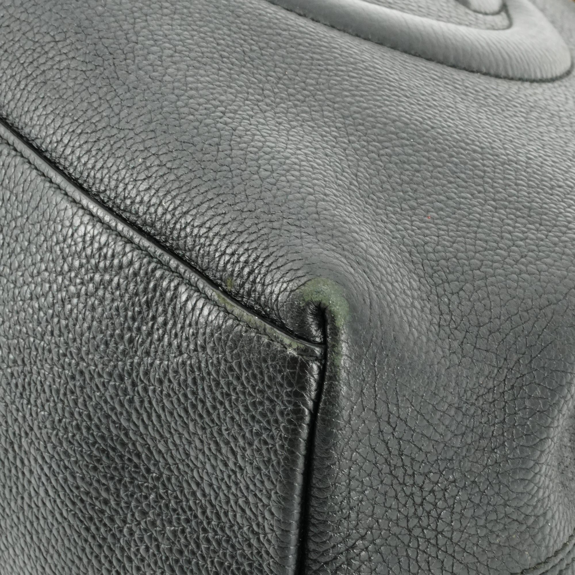 Gucci GUCCI - Gucci Soho tote bag in black grained leather Size ONE SIZE - 5 Thumbnail
