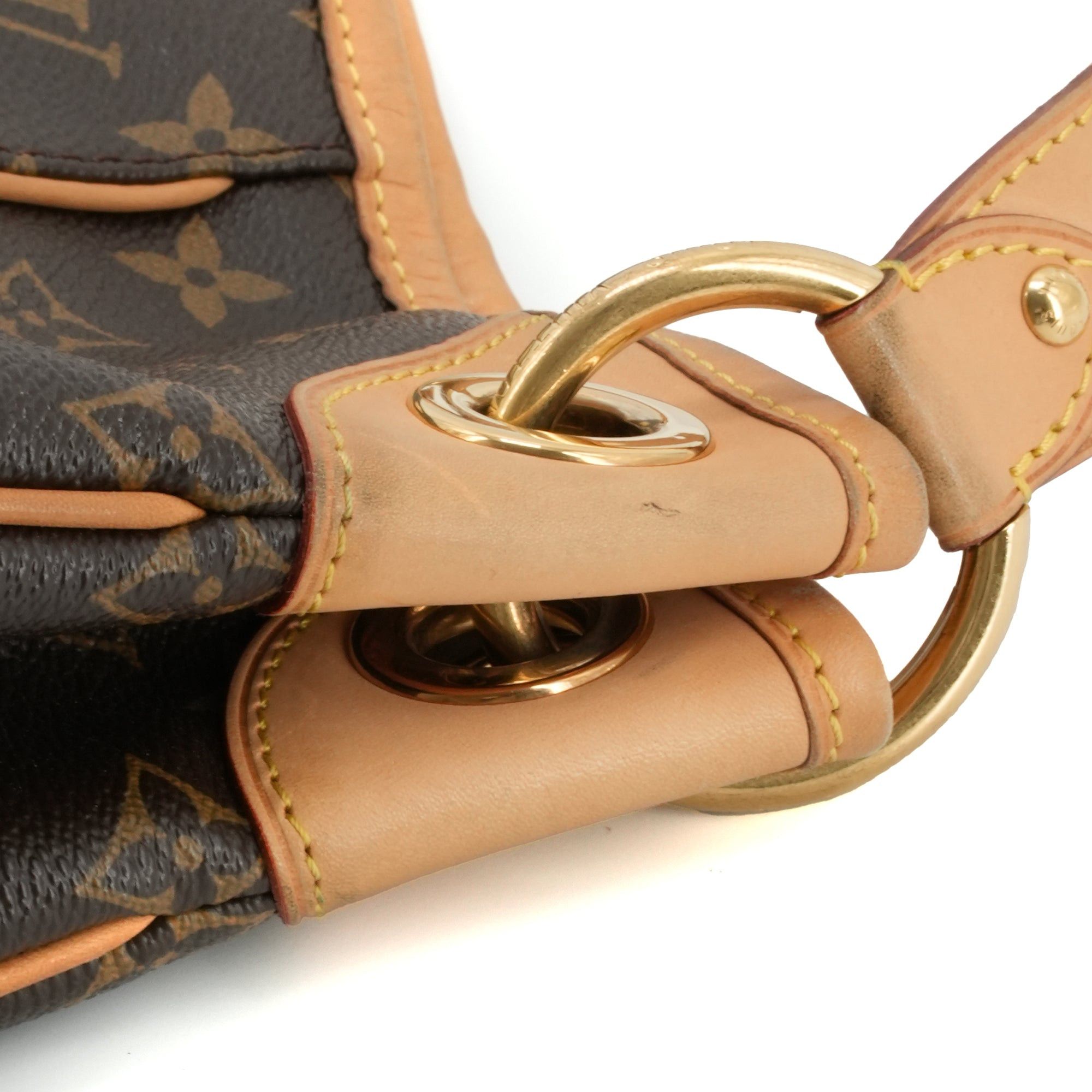 Louis Vuitton LOUIS VUITTON - Louis Vuitton Galliera shoulder bag in monogrammed canvas Size ONE SIZE - 8 Thumbnail