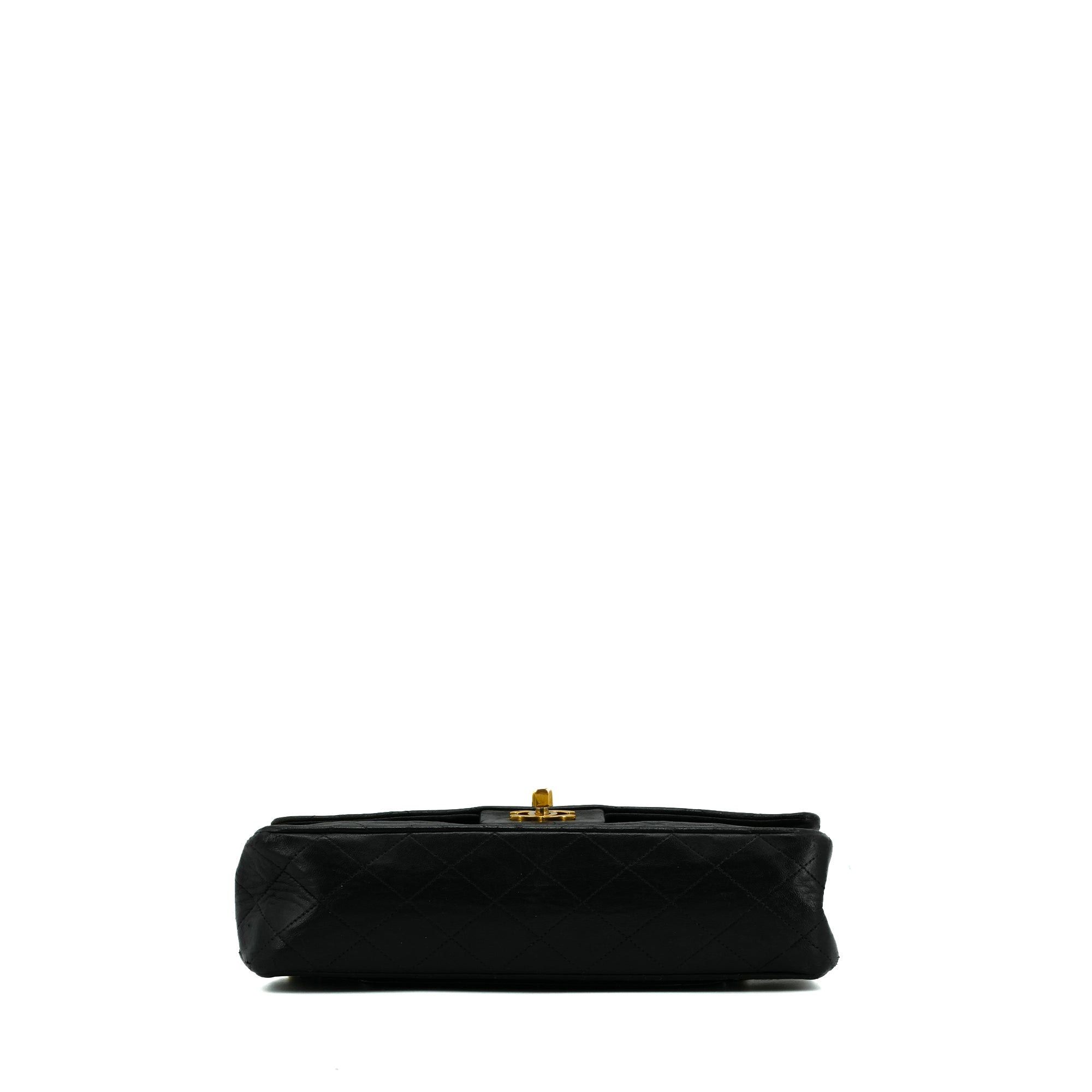 Chanel CHANEL - Chanel Classic/Timeless medium handbag in vintage black quilted leather Size ONE SIZE - 4 Thumbnail