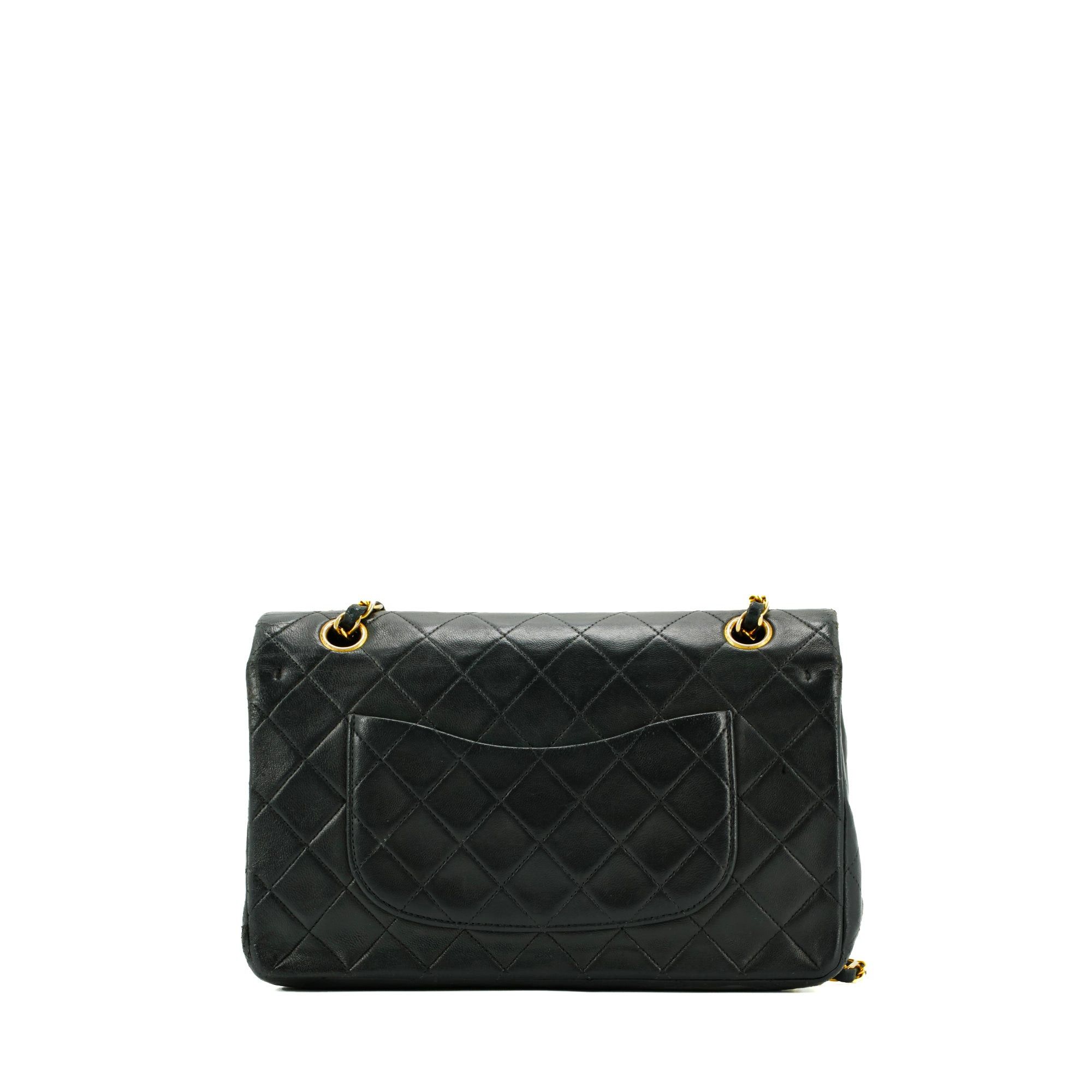 Chanel CHANEL - Chanel Classic/Timeless medium handbag in vintage black quilted leather Size ONE SIZE - 3 Thumbnail