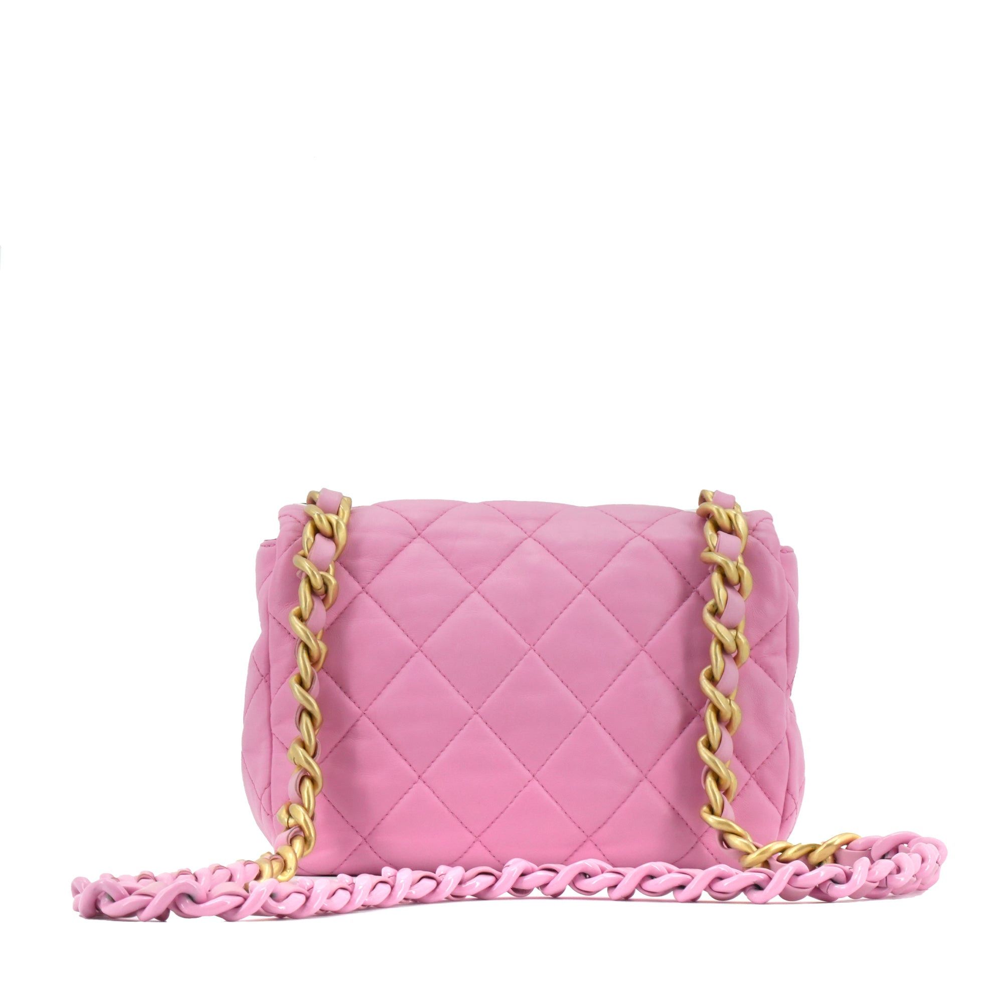 Chanel CHANEL - Limited Edition Chanel Pink Leather Shoulder Bag Size ONE SIZE - 3 Thumbnail
