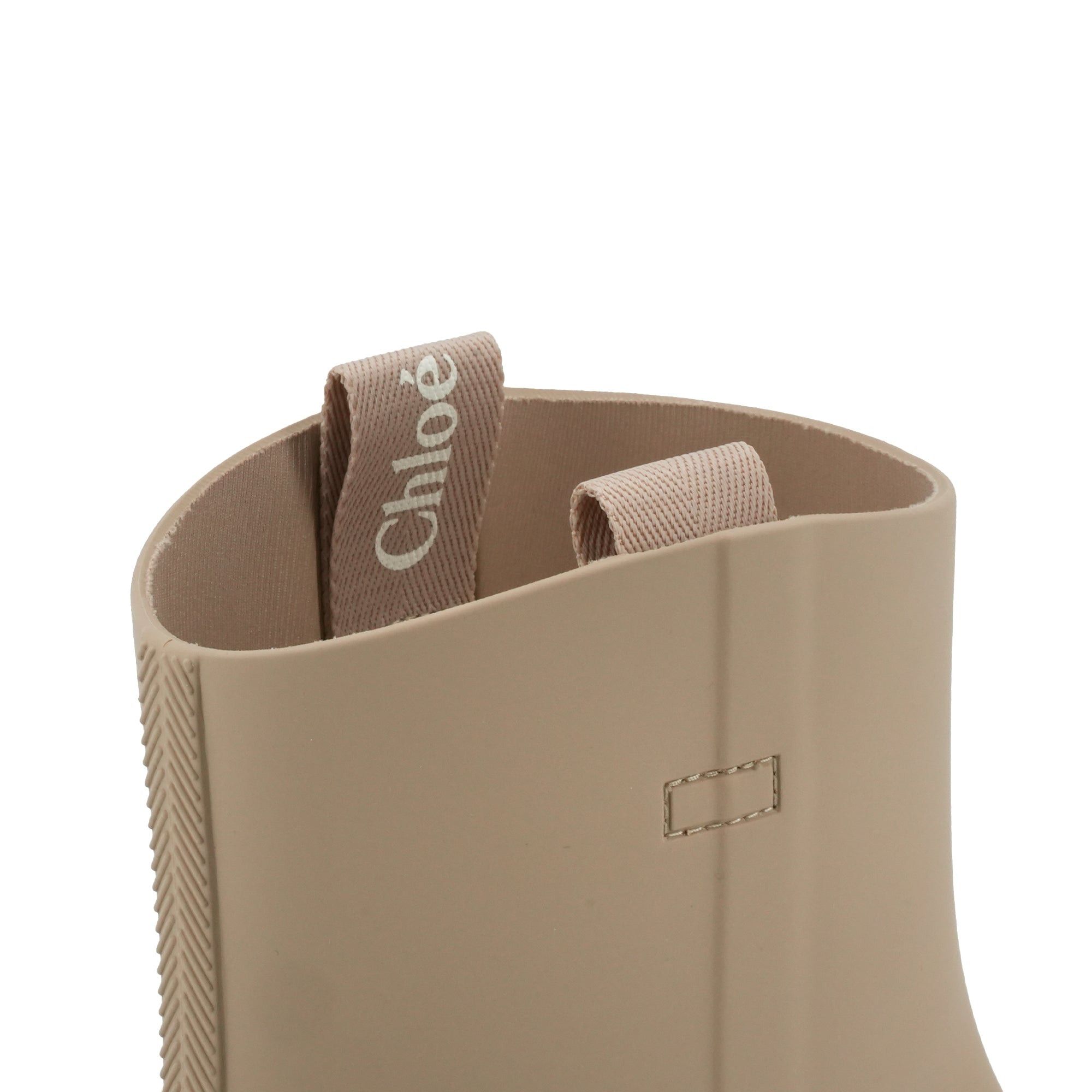 Chloe CHLOÉ - Chloé Raina rain boots in beige rubber (size 38) Size US 7 / IT 37 - 5 Thumbnail