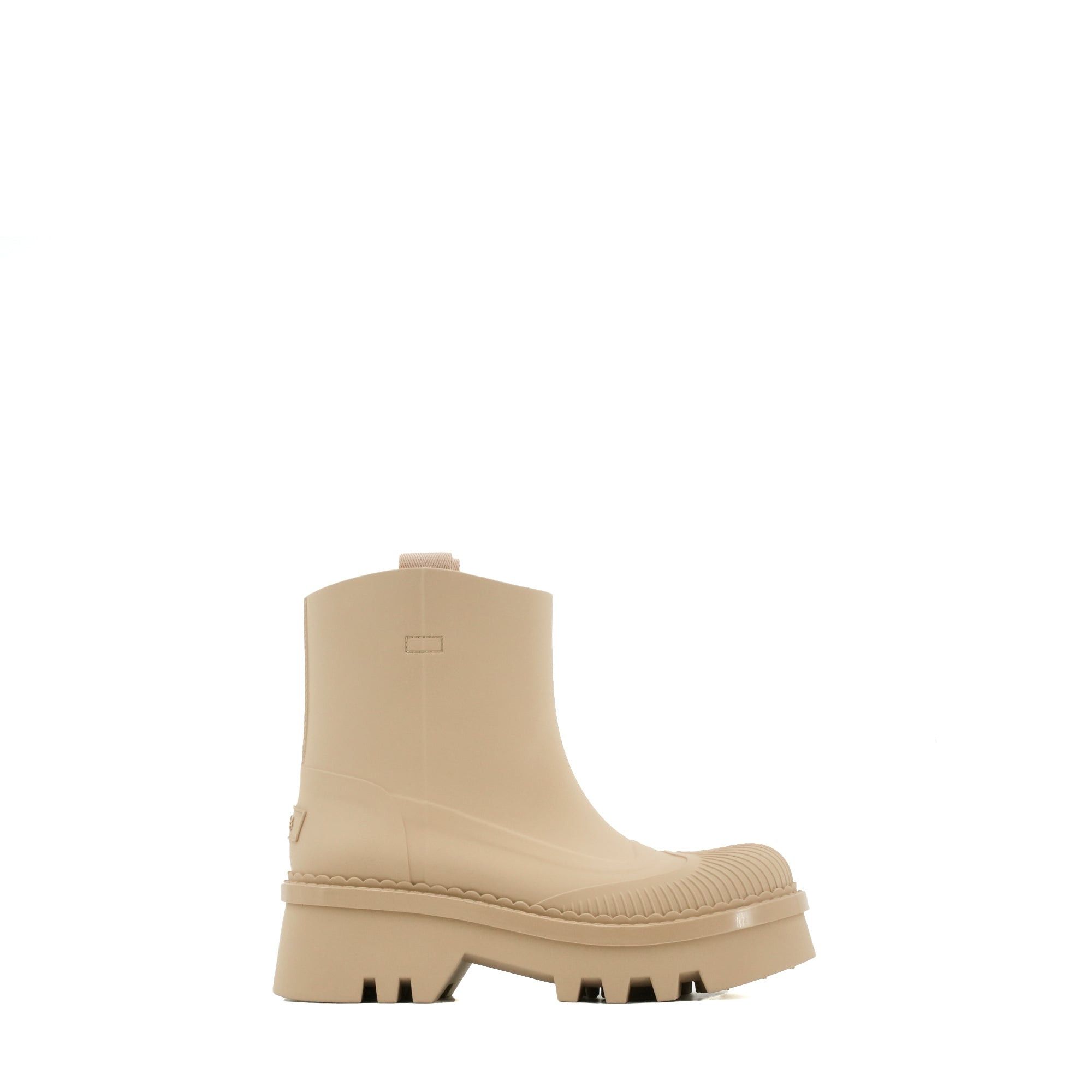Chloe CHLOÉ - Chloé Raina rain boots in beige rubber (size 38) Size US 7 / IT 37 - 2 Thumbnail