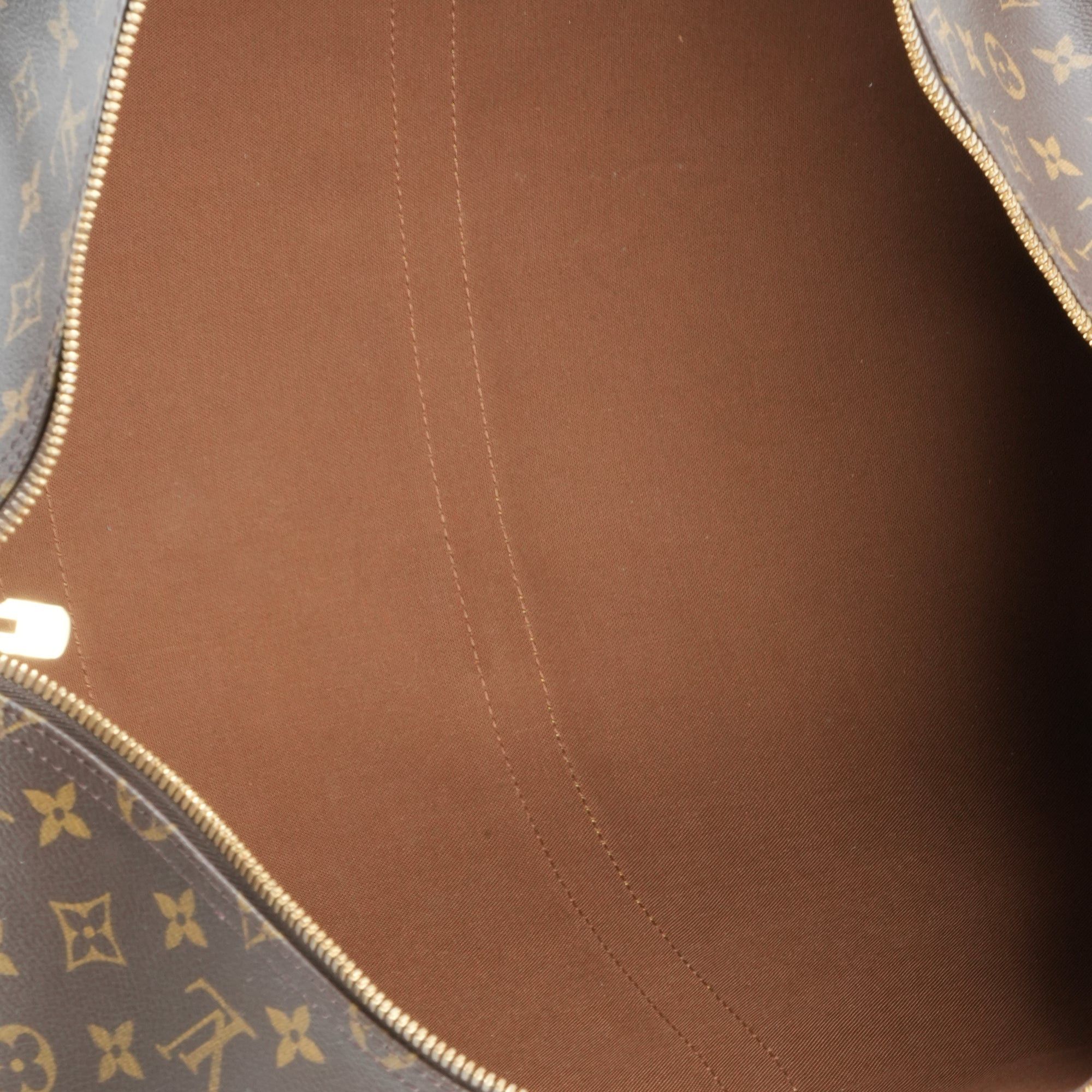 Louis Vuitton LOUIS VUITTON - Louis Vuitton Keepall 55 travel bag in vintage monogrammed canvas Size ONE SIZE - 8 Thumbnail