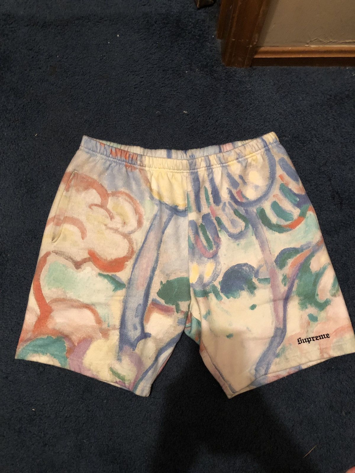 Supreme swim trunks fake sales