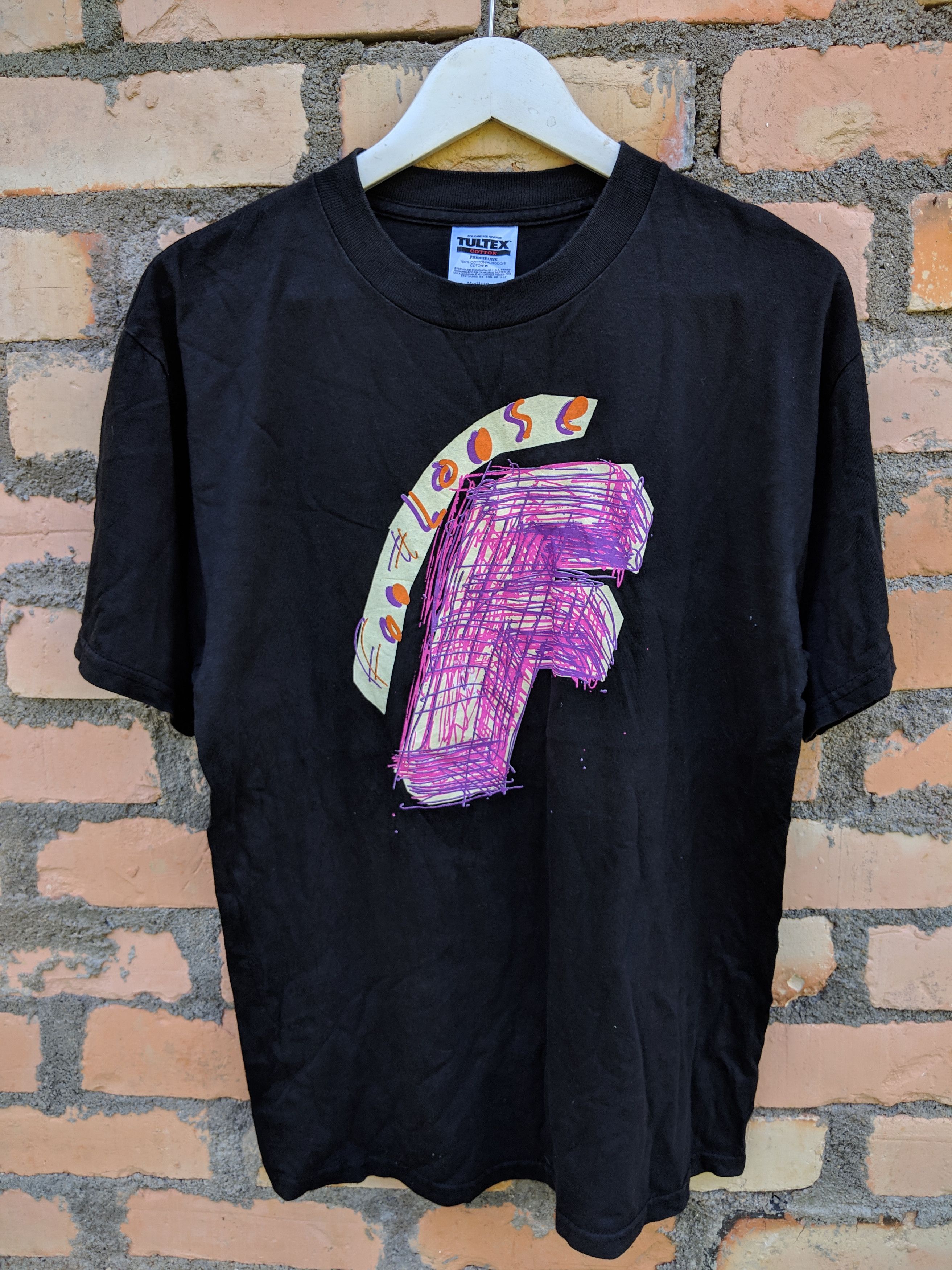 Band Tees × Vintage rare vintage 90s FOOTLOOSE graphic tee musical tour Size US M / EU 48-50 / 2 - 1 Thumbnail