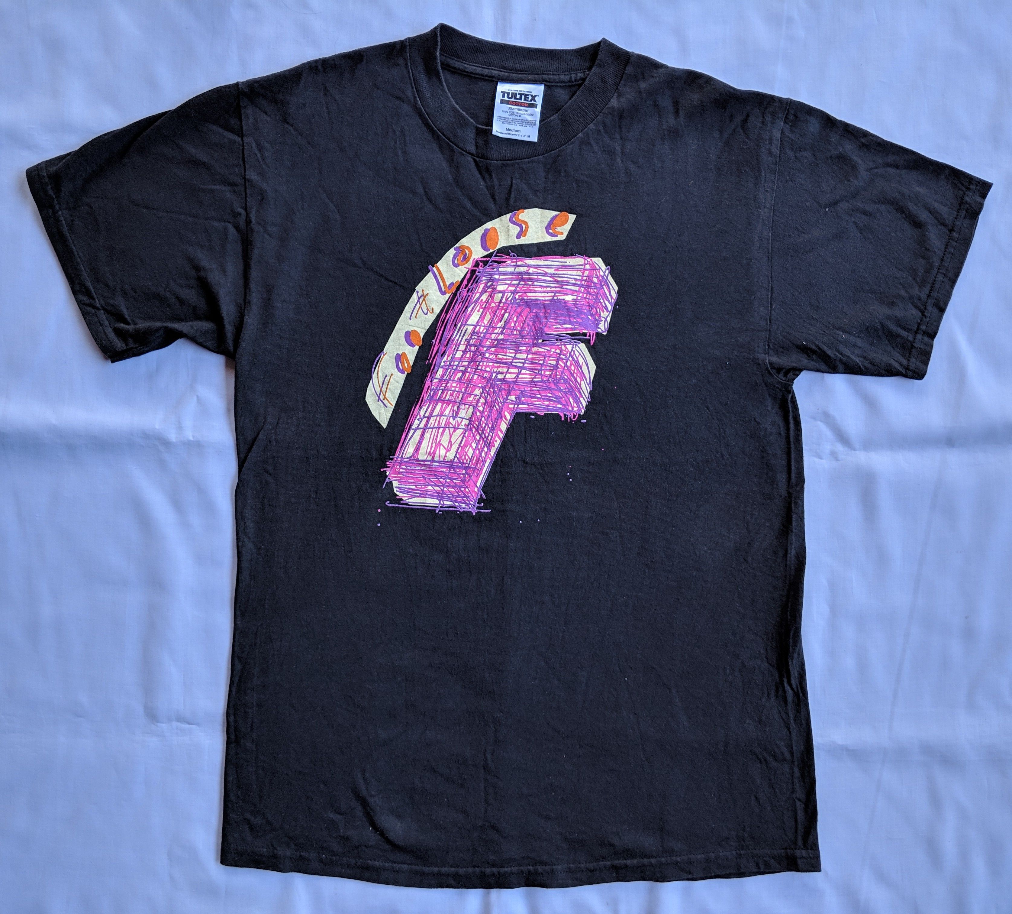 Band Tees × Vintage rare vintage 90s FOOTLOOSE graphic tee musical tour Size US M / EU 48-50 / 2 - 3 Thumbnail
