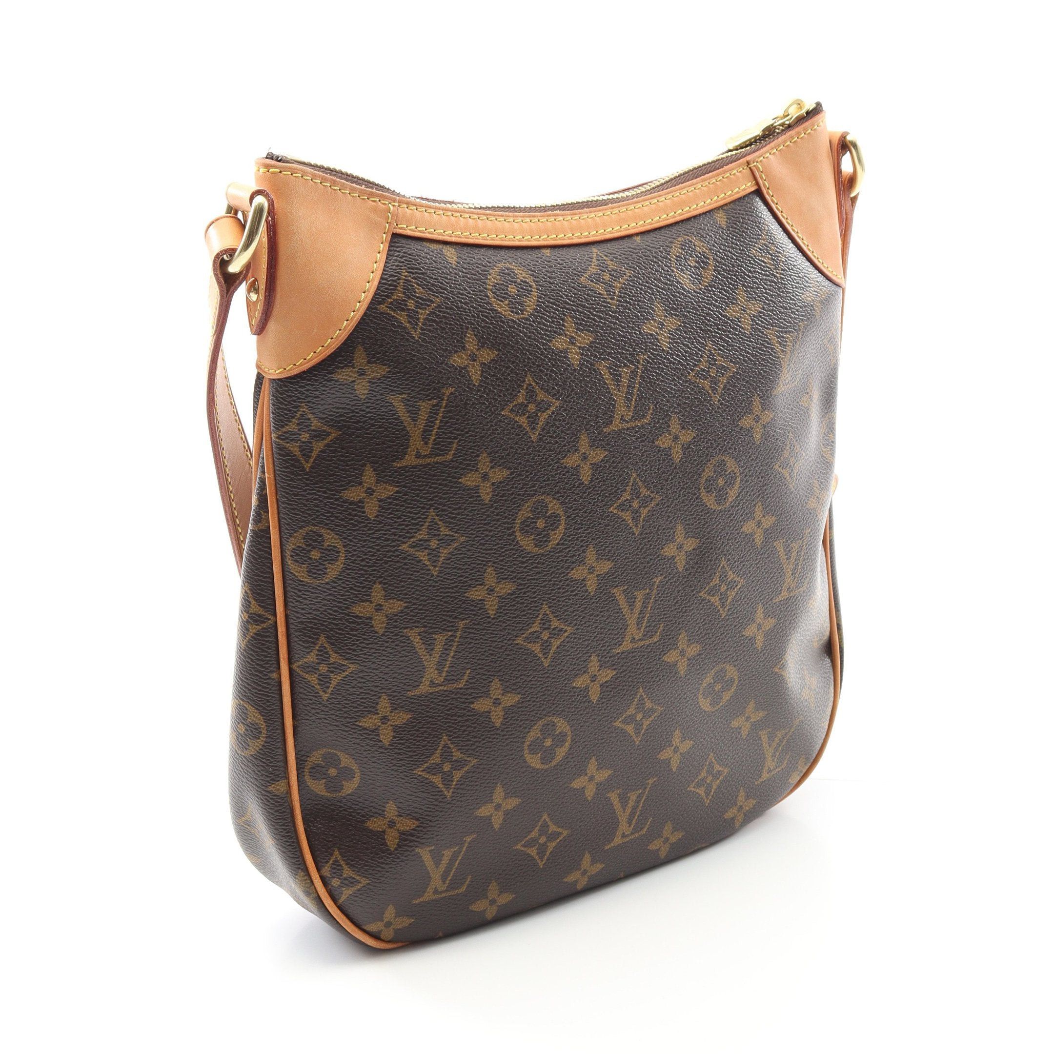 Louis Vuitton Louis Vuitton Odeon Pm Monogram Shoulder Bag Leather Brown Size ONE SIZE - 2 Thumbnail