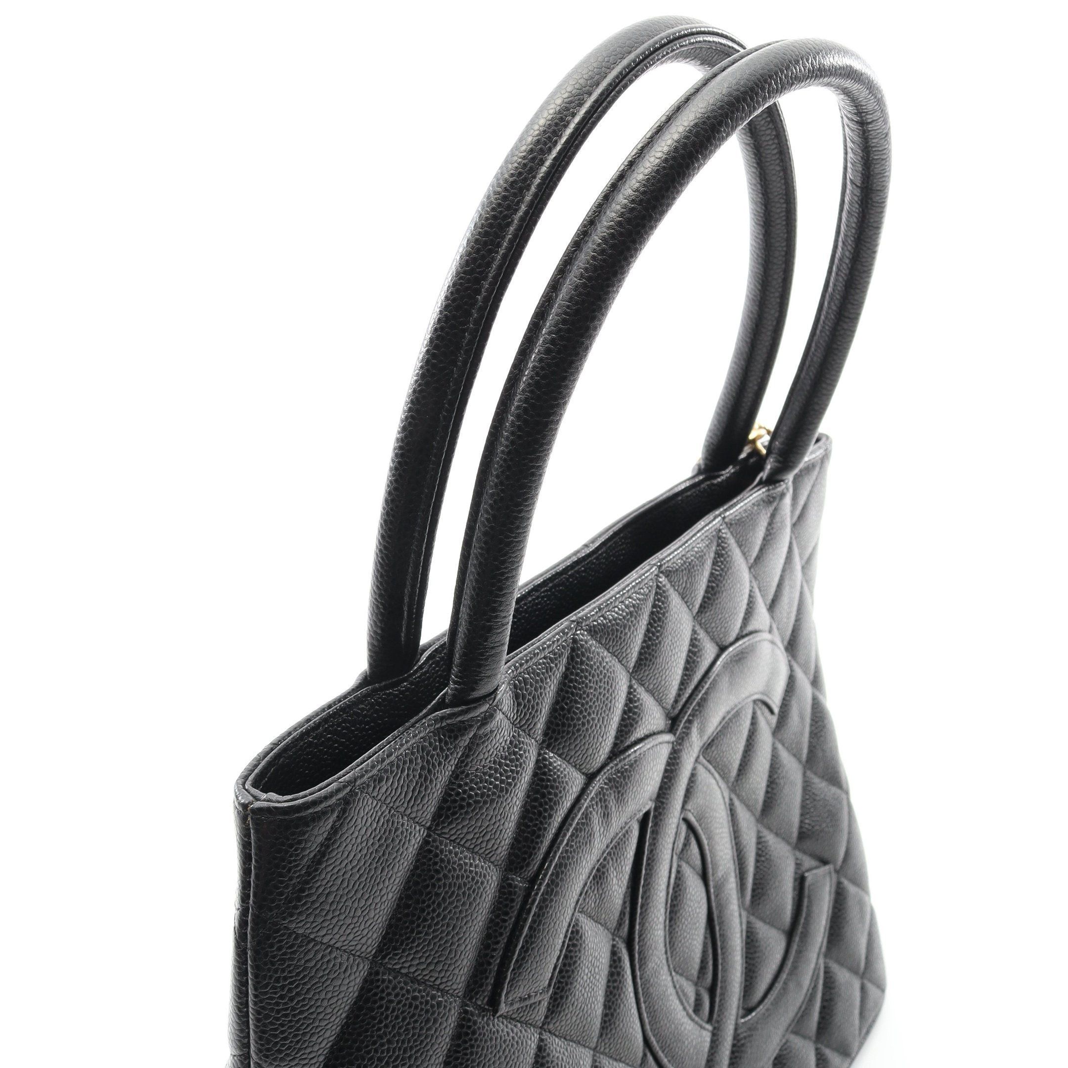 Chanel Chanel Reissue Tote Handbag Bag Caviar Skin Black Gold Hardware Size ONE SIZE - 7 Thumbnail