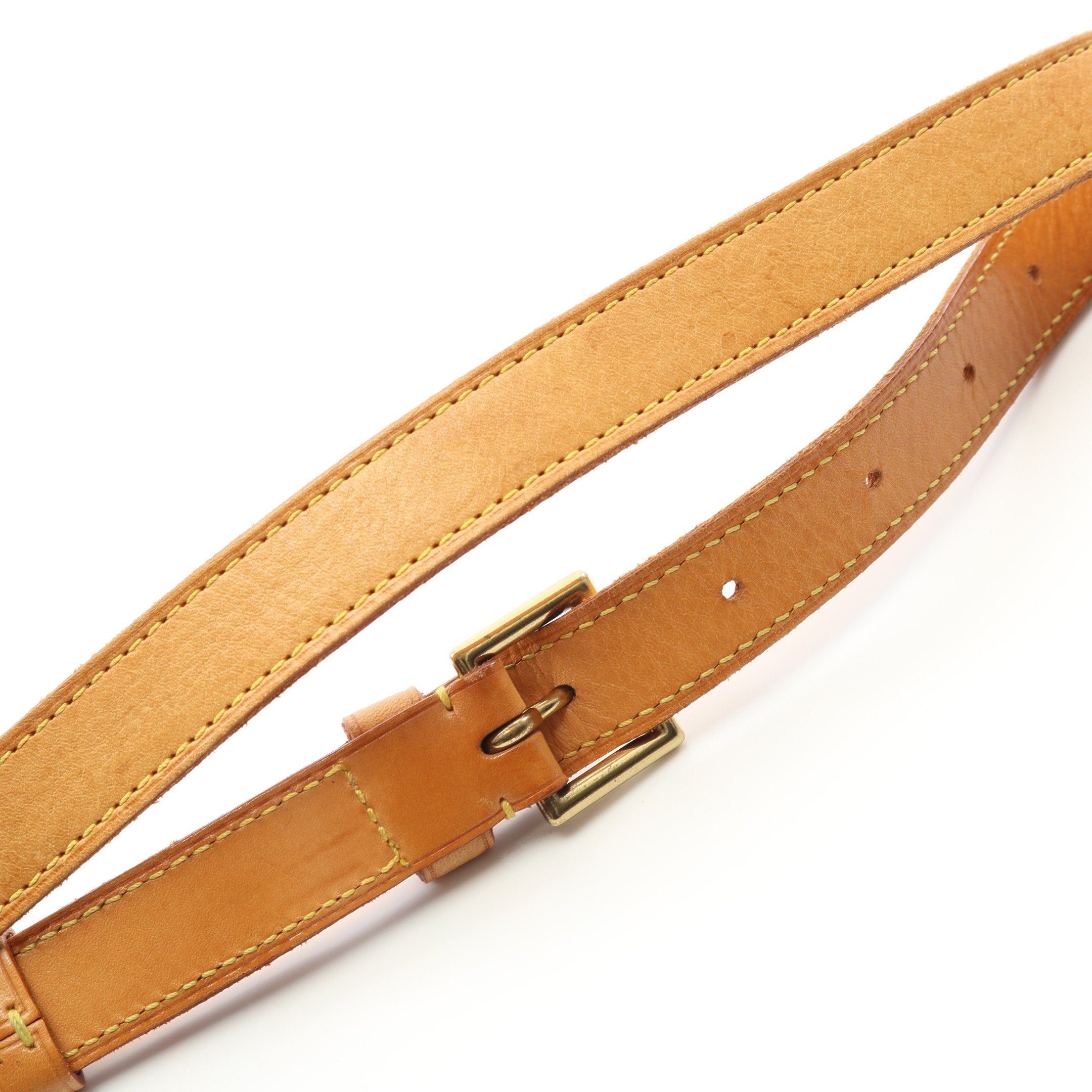 Louis Vuitton Louis Vuitton Musette Monogram Shoulder Bag Leather Brown Size ONE SIZE - 7 Thumbnail
