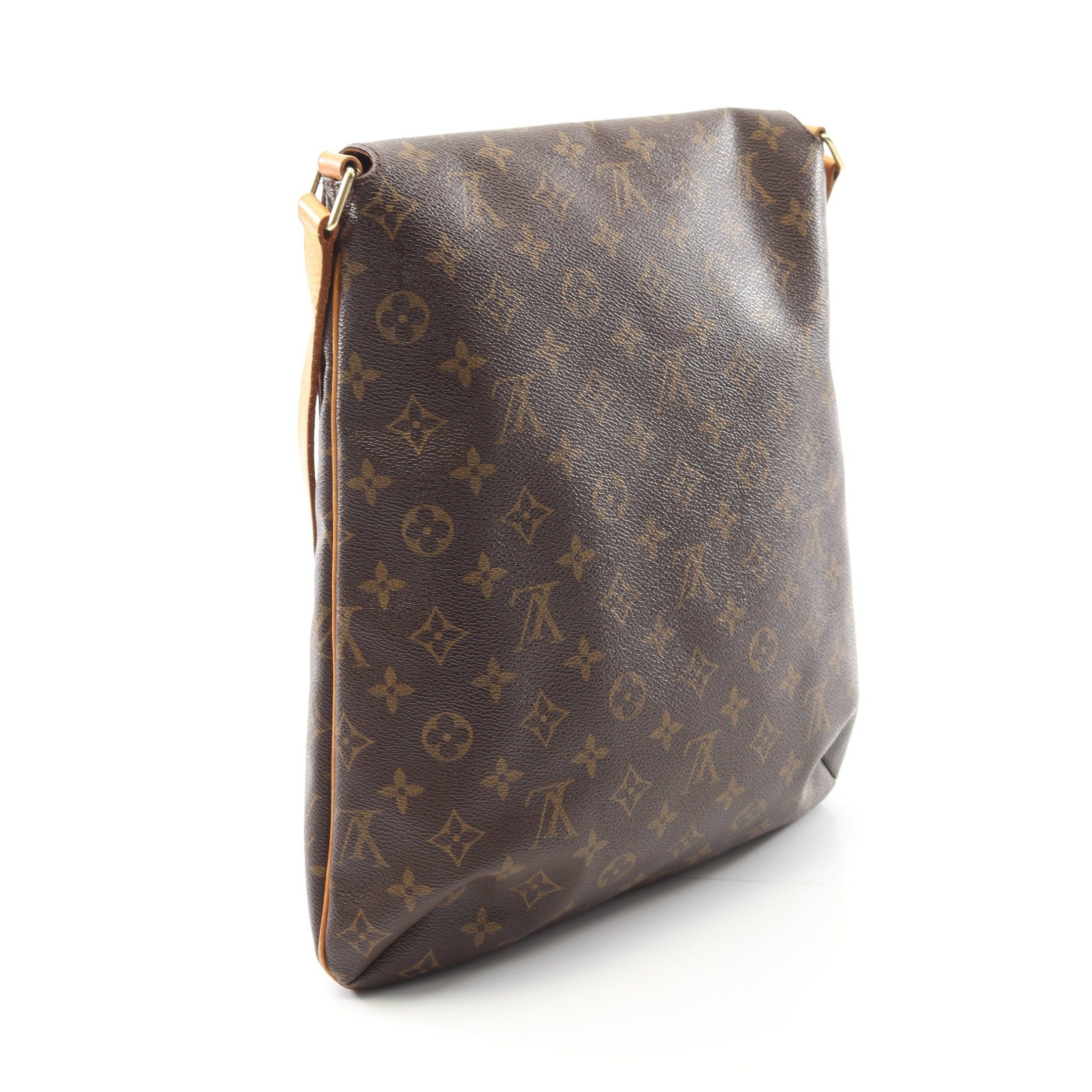Louis Vuitton Louis Vuitton Musette Monogram Shoulder Bag Leather Brown Size ONE SIZE - 2 Thumbnail