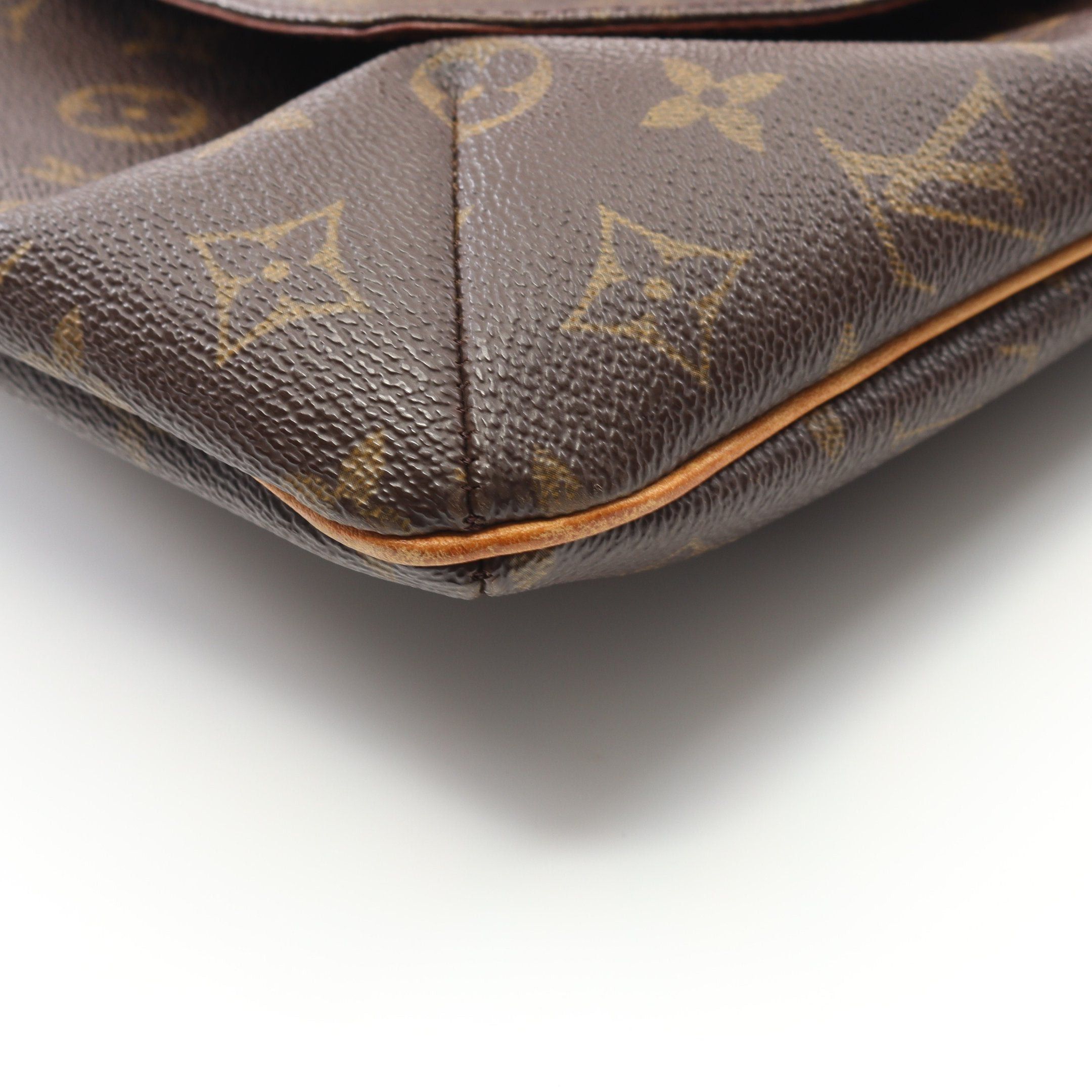 Louis Vuitton Louis Vuitton Musette Monogram Shoulder Bag Leather Brown Size ONE SIZE - 8 Thumbnail