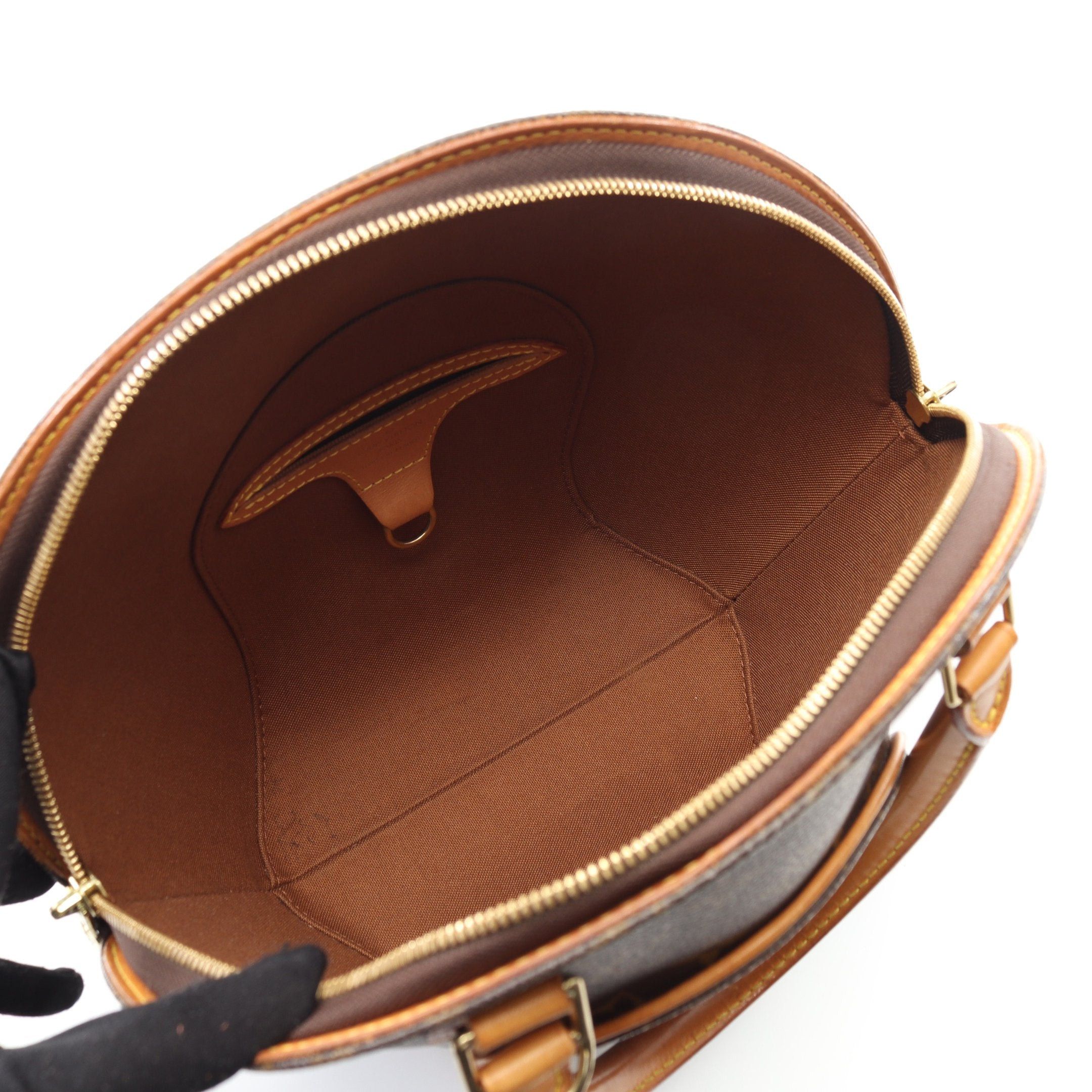 Louis Vuitton Louis Vuitton Ellipse Pm Monogram Handbag Leather Brown Size ONE SIZE - 3 Thumbnail