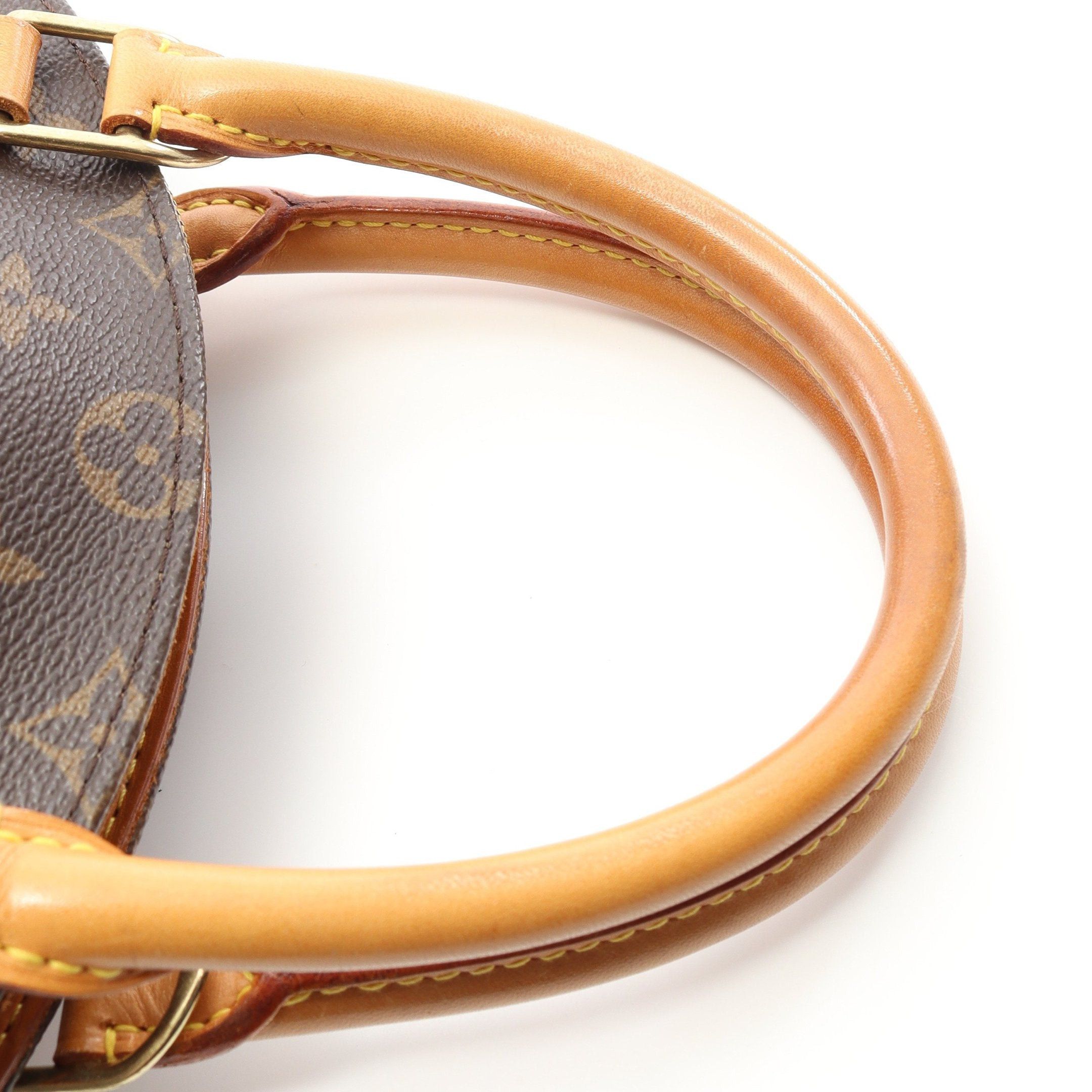Louis Vuitton Louis Vuitton Ellipse Pm Monogram Handbag Leather Brown Size ONE SIZE - 7 Thumbnail