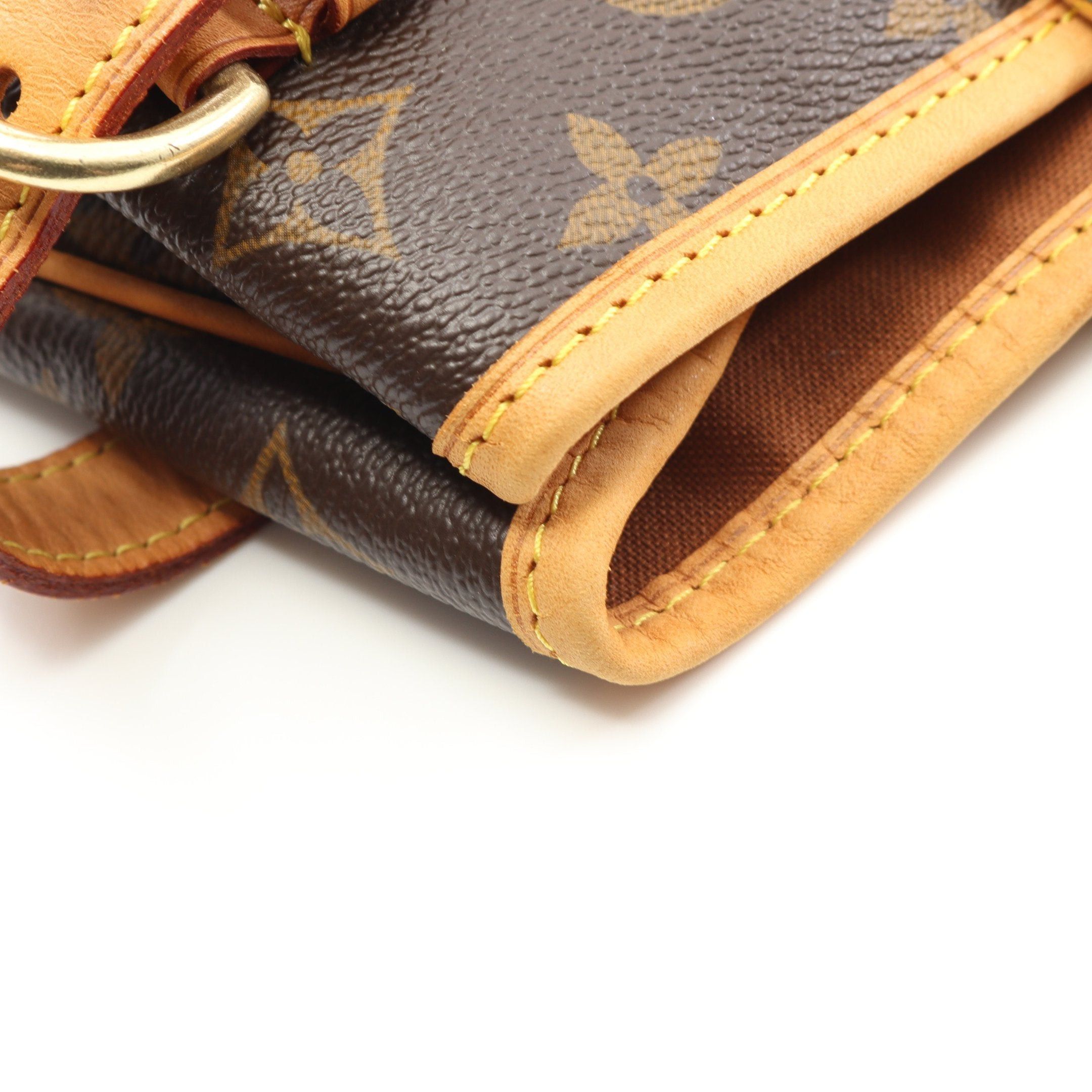 Louis Vuitton Louis Vuitton Batignolles Horizontal Monogram Shoulder Bag Leather Brown Size ONE SIZE - 7 Thumbnail