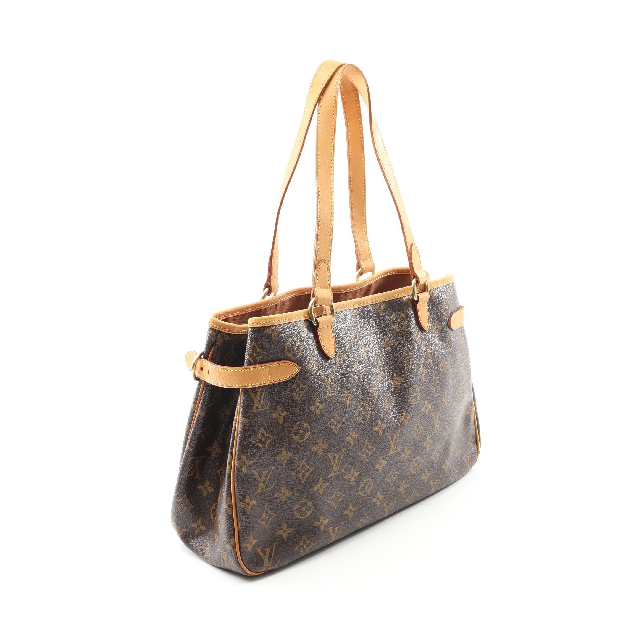 Louis Vuitton Louis Vuitton Batignolles Horizontal Monogram Shoulder Bag Leather Brown Size ONE SIZE - 2 Thumbnail