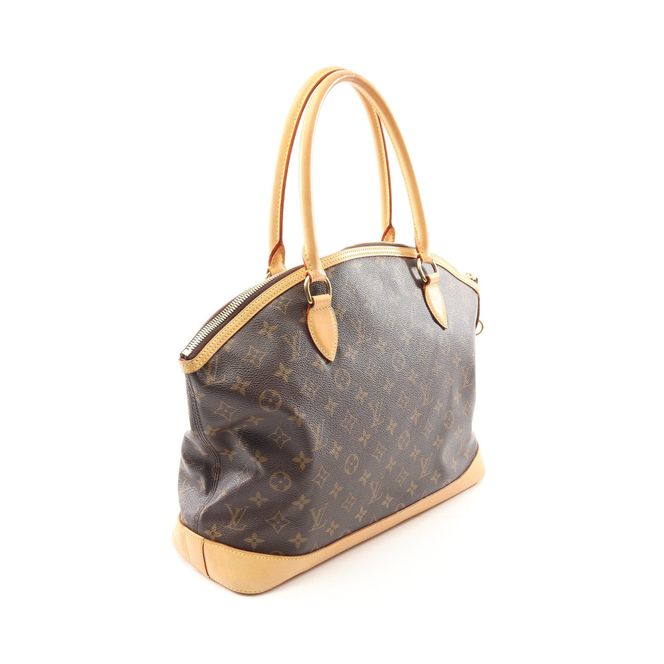 Louis Vuitton Louis Vuitton Lockit Horizontal Monogram Handbag Tote Bag Leather Brown Size ONE SIZE - 2 Thumbnail