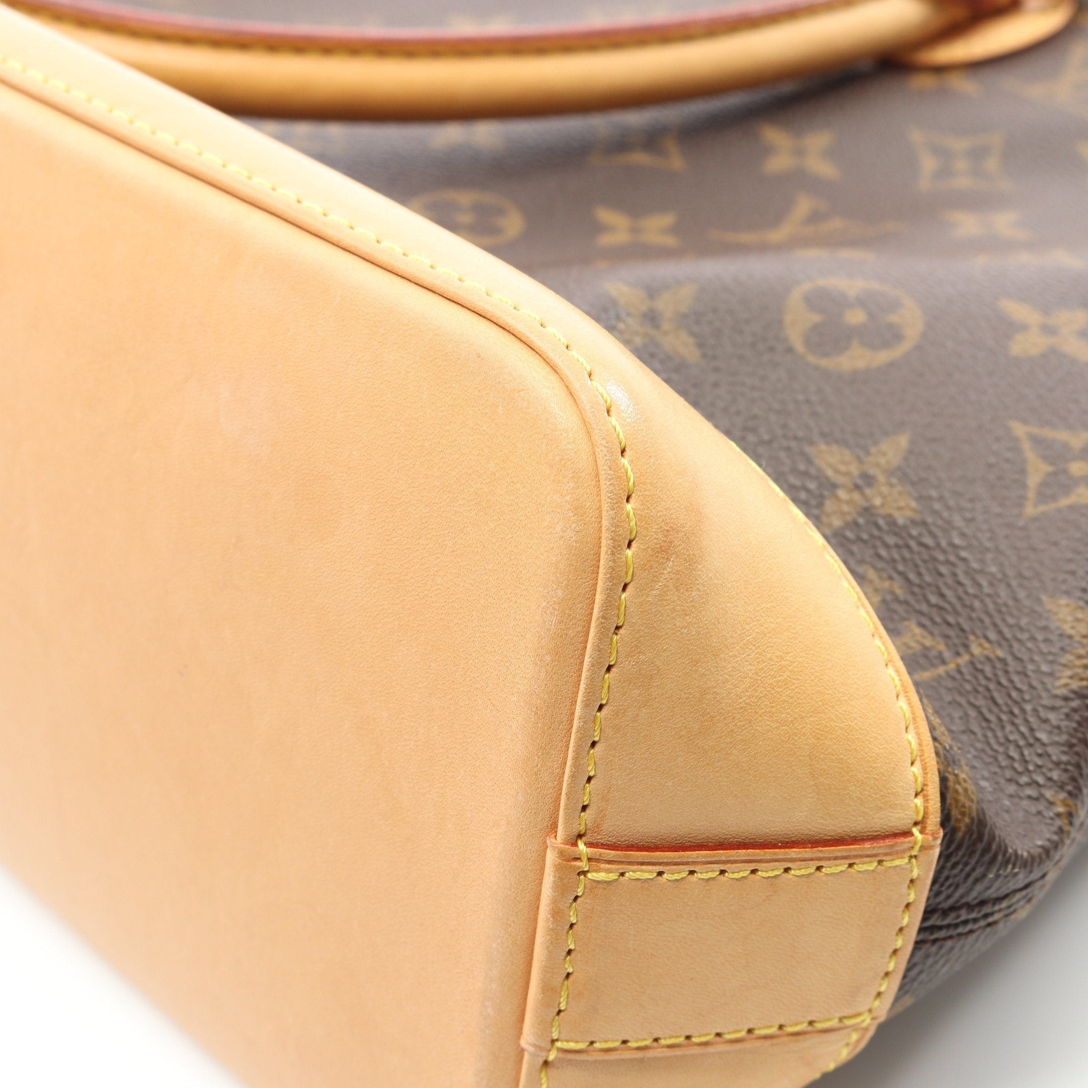 Louis Vuitton Louis Vuitton Lockit Horizontal Monogram Handbag Tote Bag Leather Brown Size ONE SIZE - 6 Thumbnail