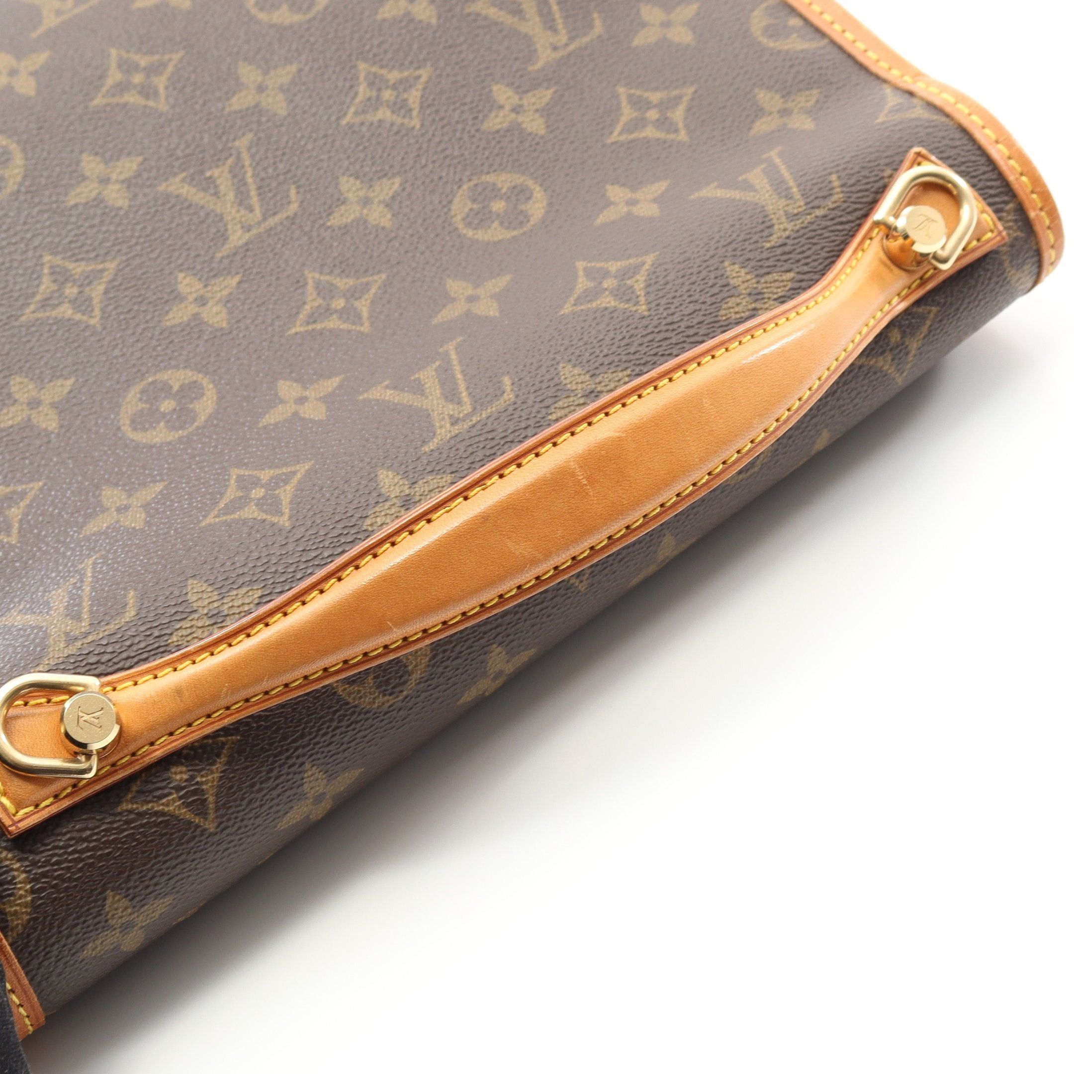 Louis Vuitton Louis Vuitton Bel Air Monogram Handbag Leather Brown Size ONE SIZE - 11 Thumbnail