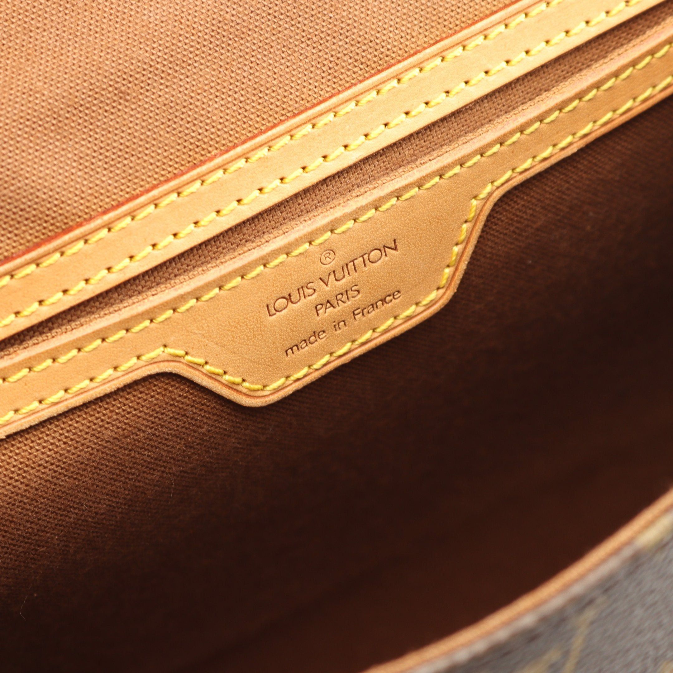 Louis Vuitton Louis Vuitton Bel Air Monogram Handbag Leather Brown Size ONE SIZE - 4 Thumbnail