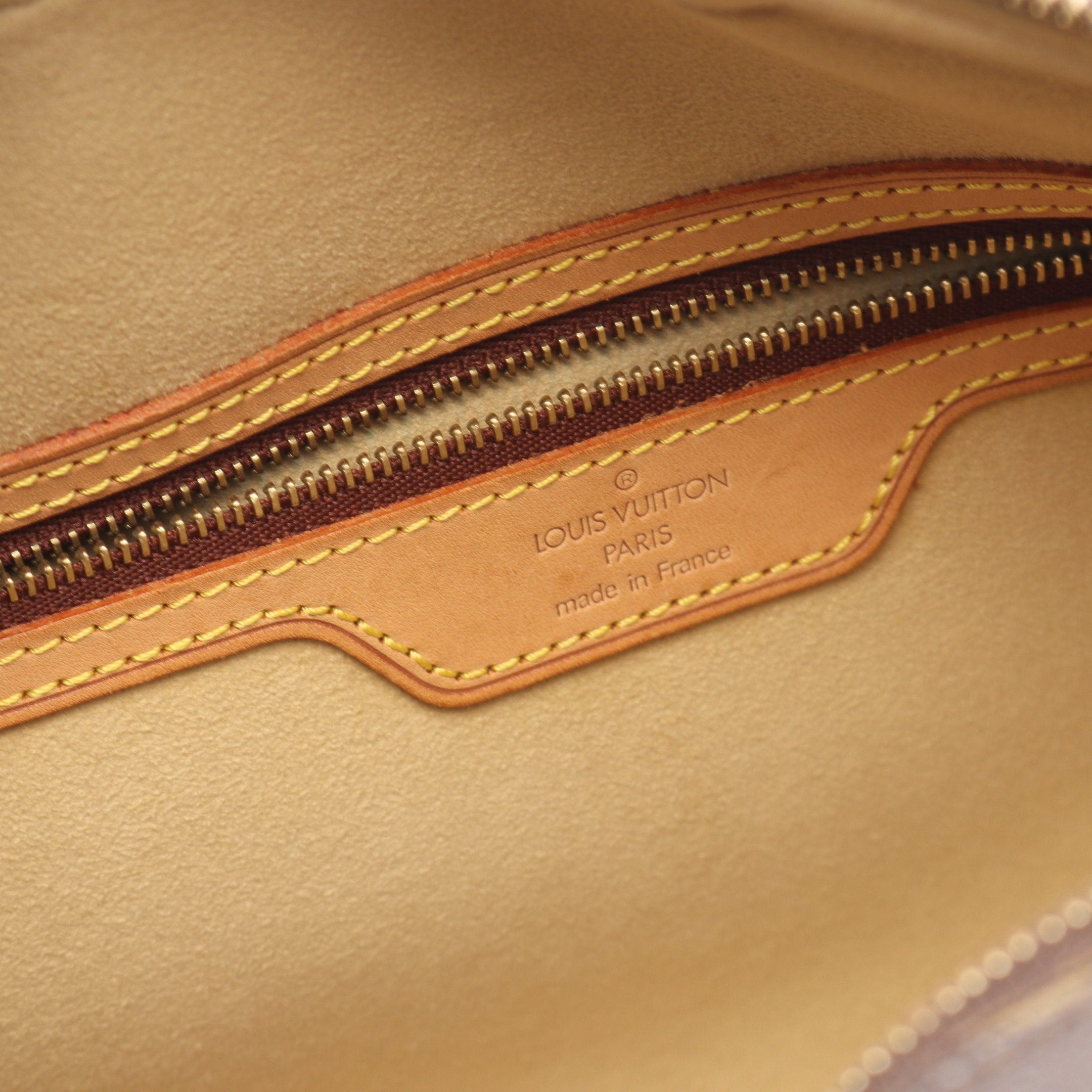 Louis Vuitton Louis Vuitton Cite Gm Monogram Shoulder Bag Leather Brown Size ONE SIZE - 4 Thumbnail