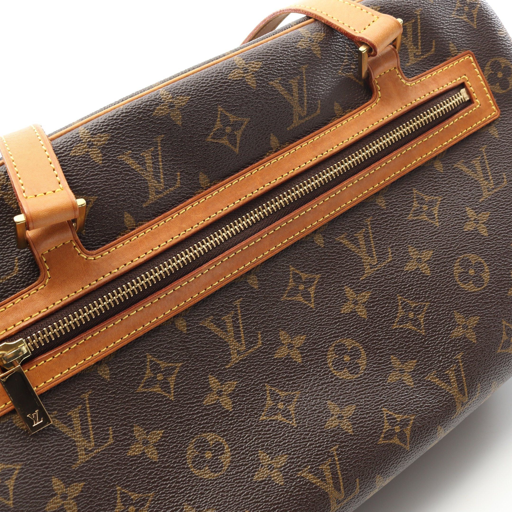Louis Vuitton Louis Vuitton Cite Gm Monogram Shoulder Bag Leather Brown Size ONE SIZE - 10 Thumbnail