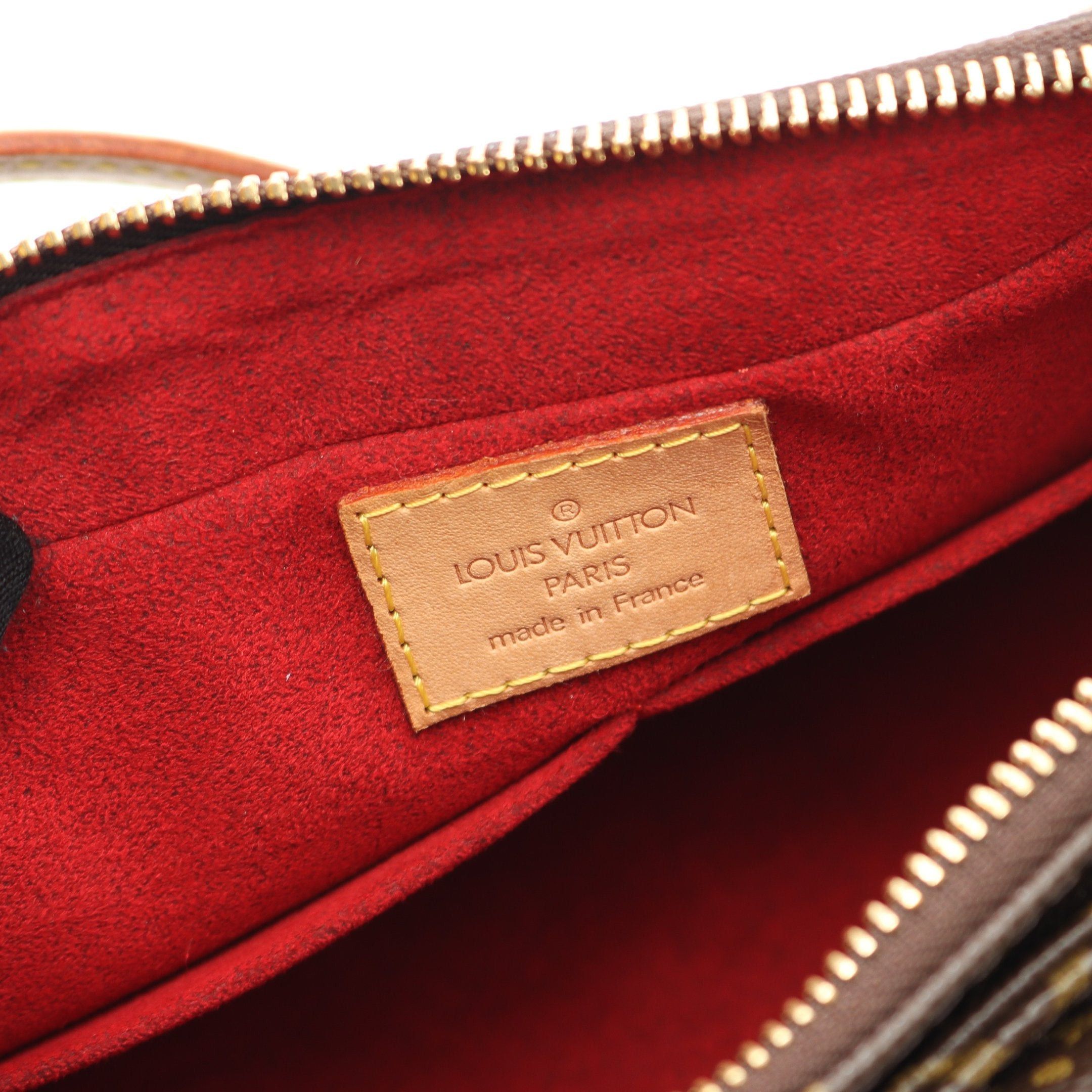 Louis Vuitton Louis Vuitton Vivacite Mm Monogram Shoulder Bag Leather Brown Size ONE SIZE - 4 Thumbnail