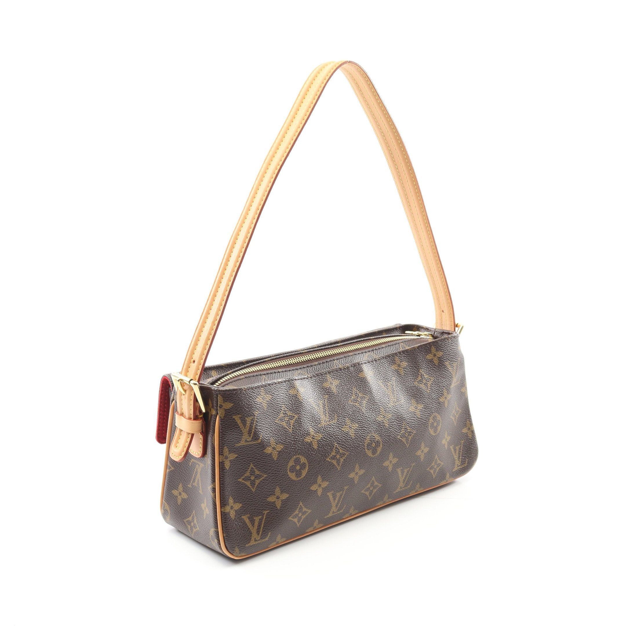 Louis Vuitton Louis Vuitton Vivacite Mm Monogram Shoulder Bag Leather Brown Size ONE SIZE - 2 Thumbnail