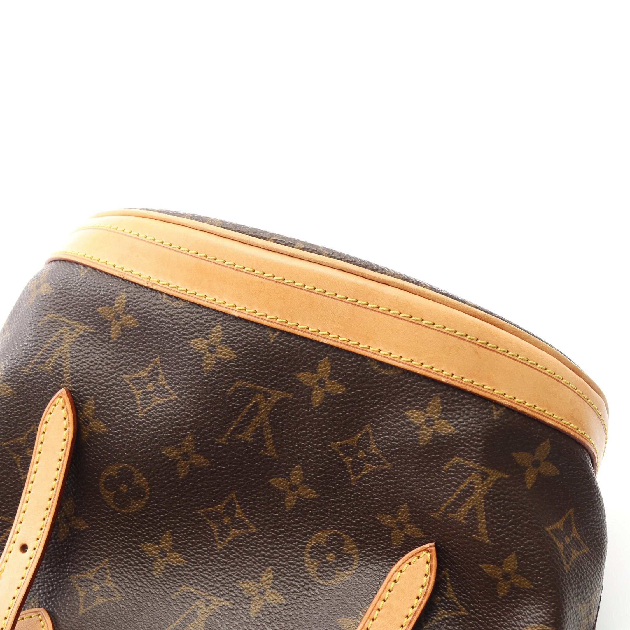 Louis Vuitton Louis Vuitton Bucket Pm Monogram Handbag Leather Brown Size ONE SIZE - 11 Thumbnail