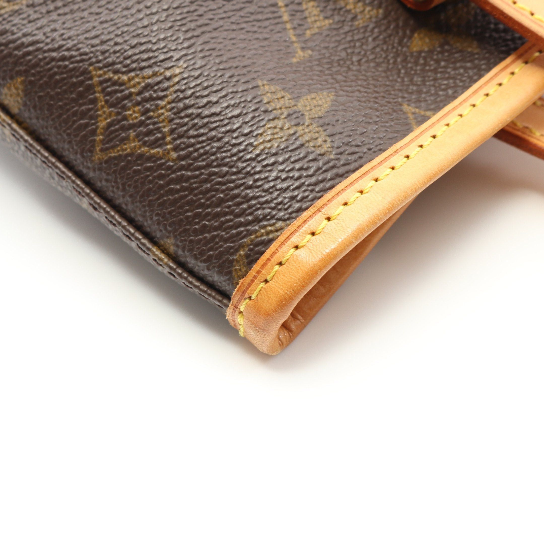 Louis Vuitton Louis Vuitton Bucket Pm Monogram Handbag Leather Brown Size ONE SIZE - 10 Thumbnail