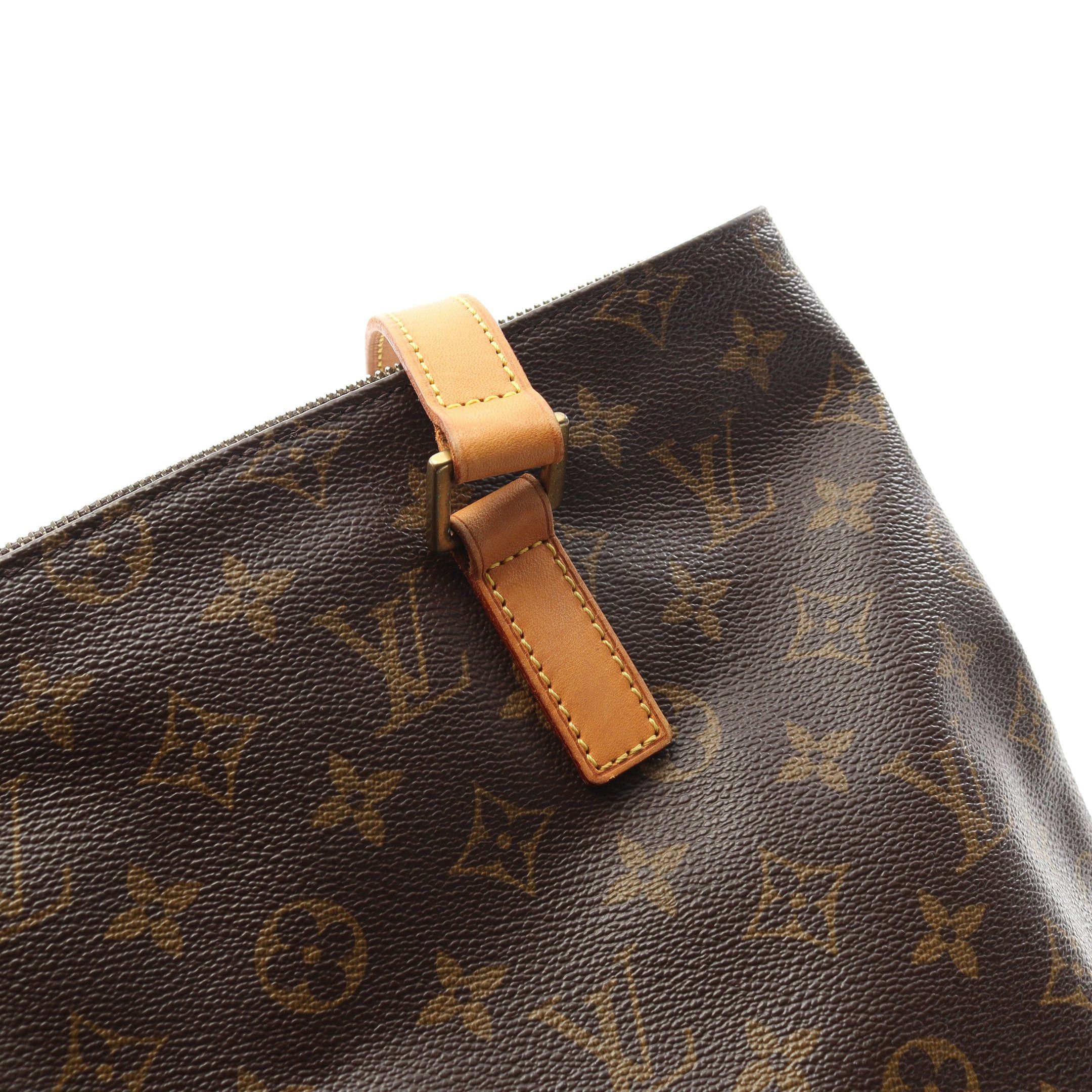 Louis Vuitton Louis Vuitton Cabas Piano Monogram Shoulder Bag Leather Brown Size ONE SIZE - 9 Thumbnail