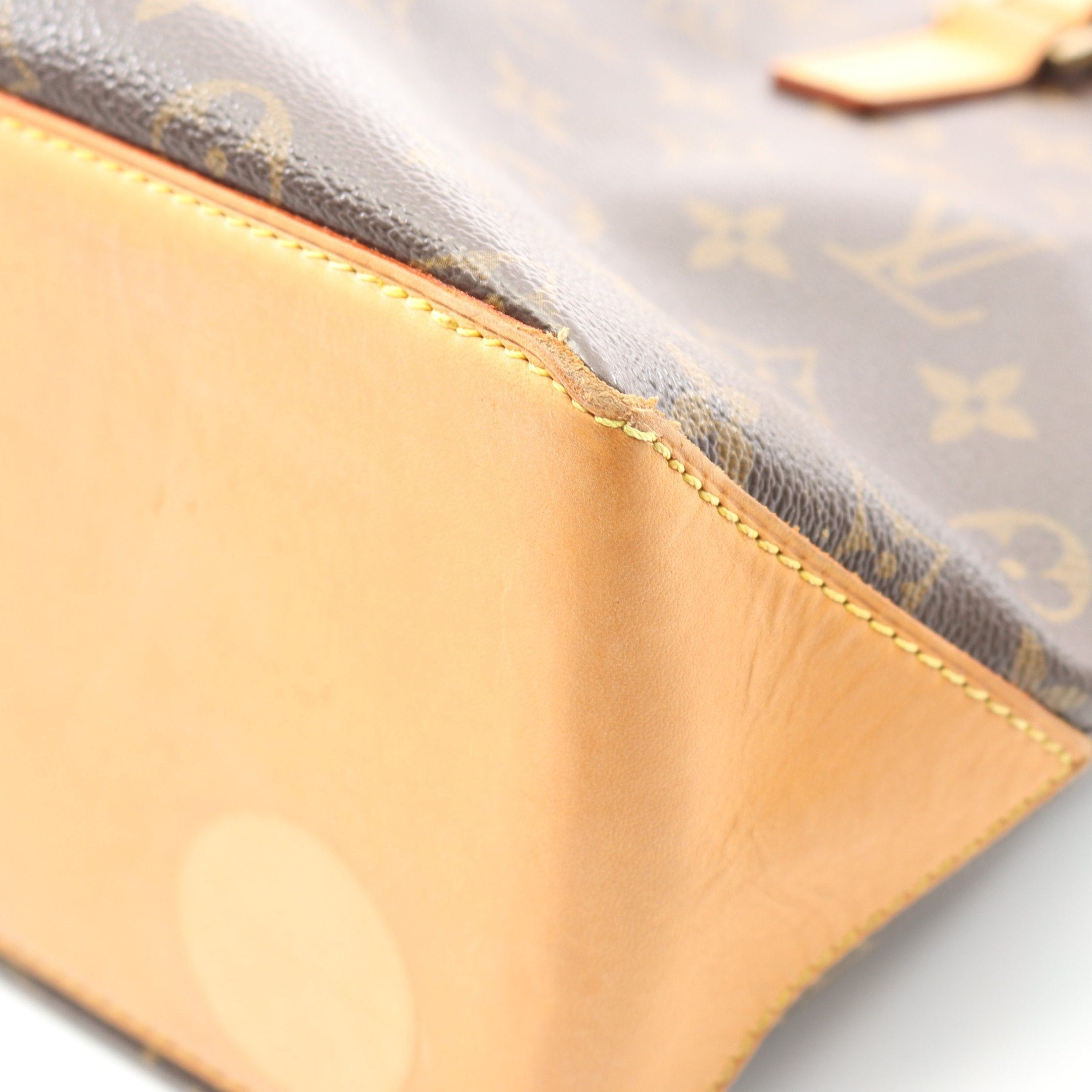 Louis Vuitton Louis Vuitton Cabas Piano Monogram Shoulder Bag Leather Brown Size ONE SIZE - 6 Thumbnail