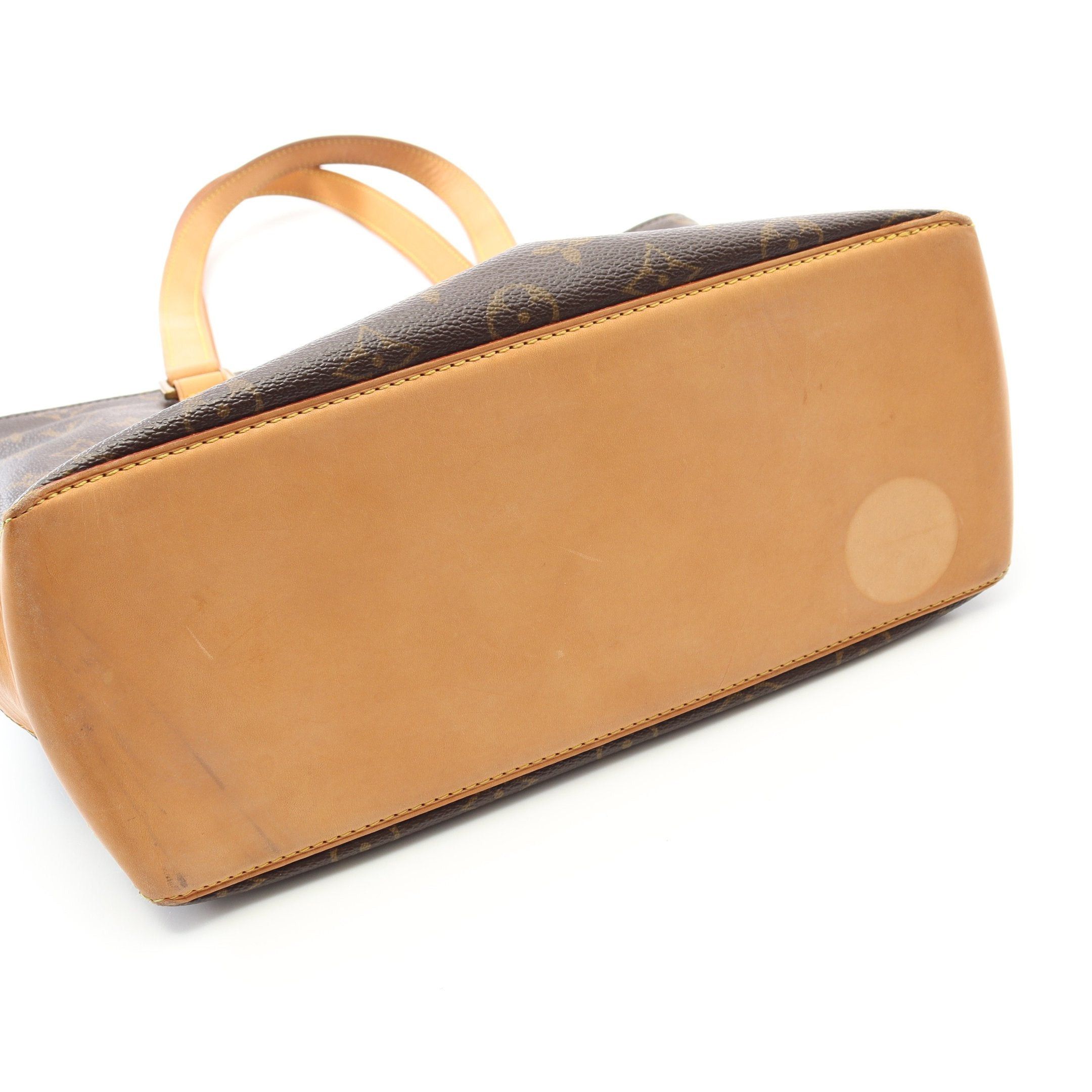 Louis Vuitton Louis Vuitton Cabas Piano Monogram Shoulder Bag Leather Brown Size ONE SIZE - 7 Thumbnail
