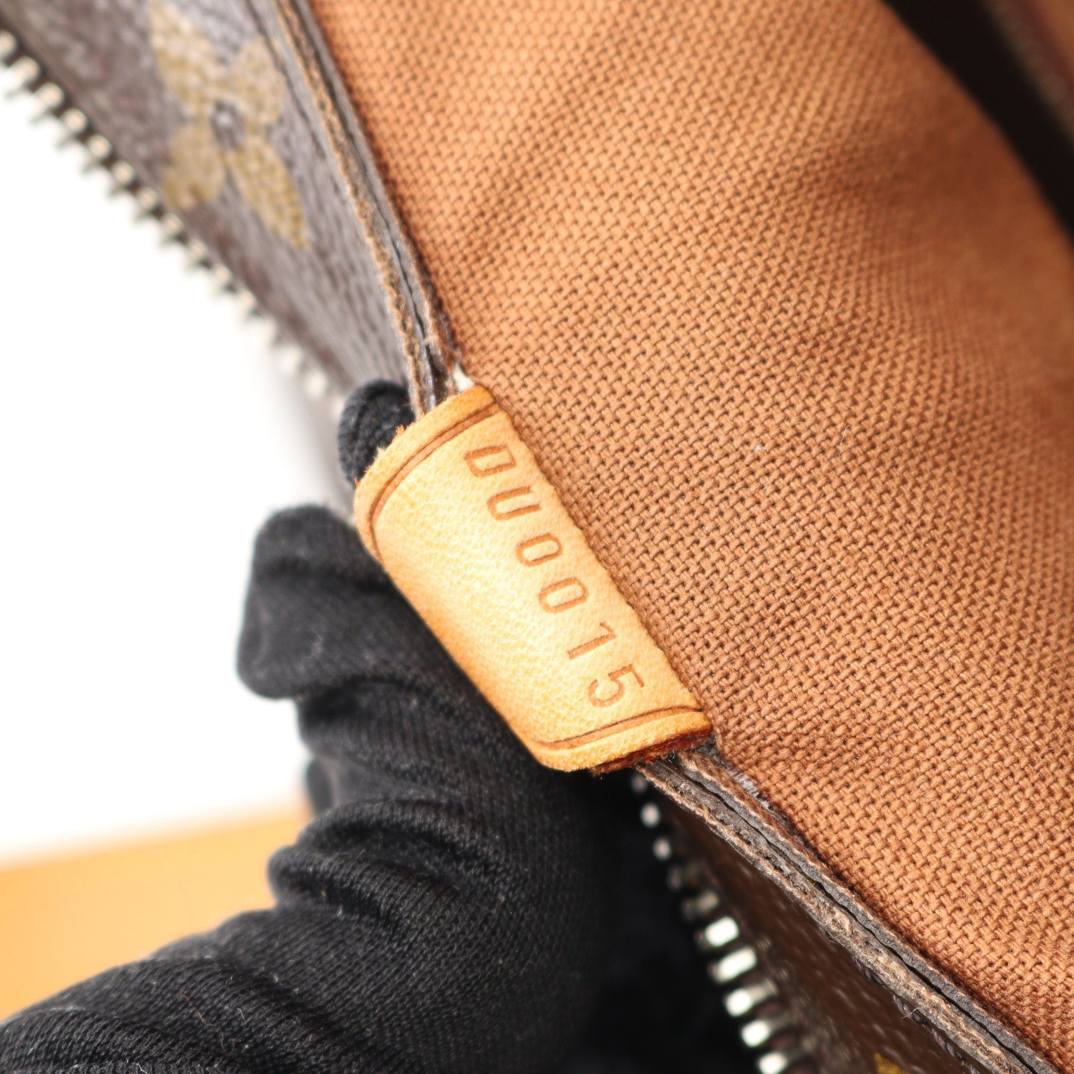Louis Vuitton Louis Vuitton Cabas Piano Monogram Shoulder Bag Leather Brown Size ONE SIZE - 5 Thumbnail