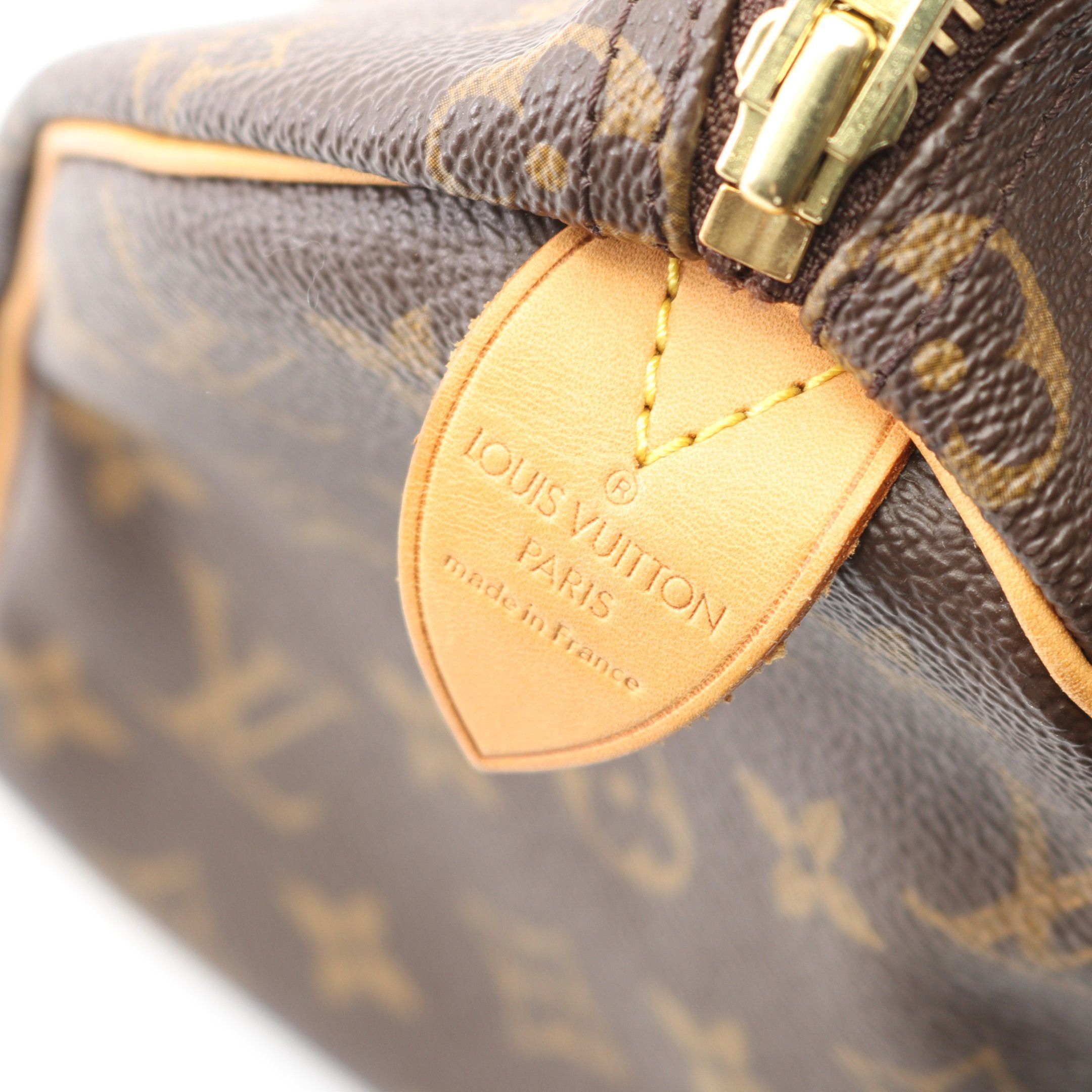 Louis Vuitton Louis Vuitton Speedy 25 Monogram Handbag Leather Brown Size ONE SIZE - 4 Thumbnail