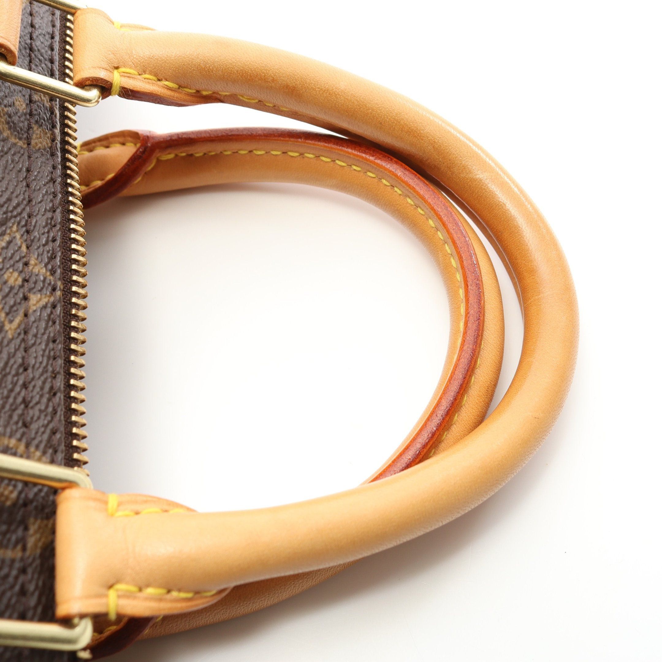 Louis Vuitton Louis Vuitton Speedy 25 Monogram Handbag Leather Brown Size ONE SIZE - 6 Thumbnail