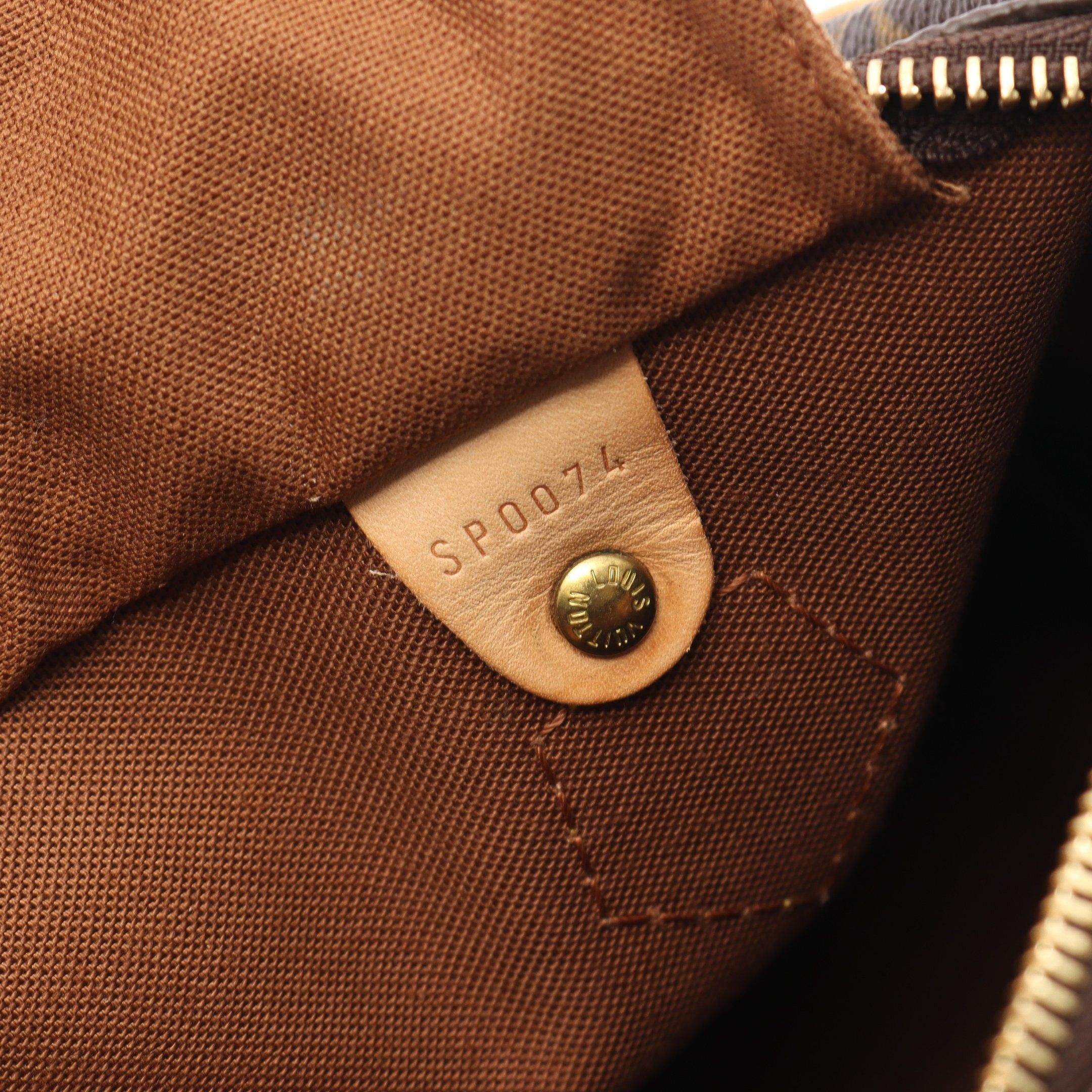 Louis Vuitton Louis Vuitton Speedy 25 Monogram Handbag Leather Brown Size ONE SIZE - 5 Thumbnail