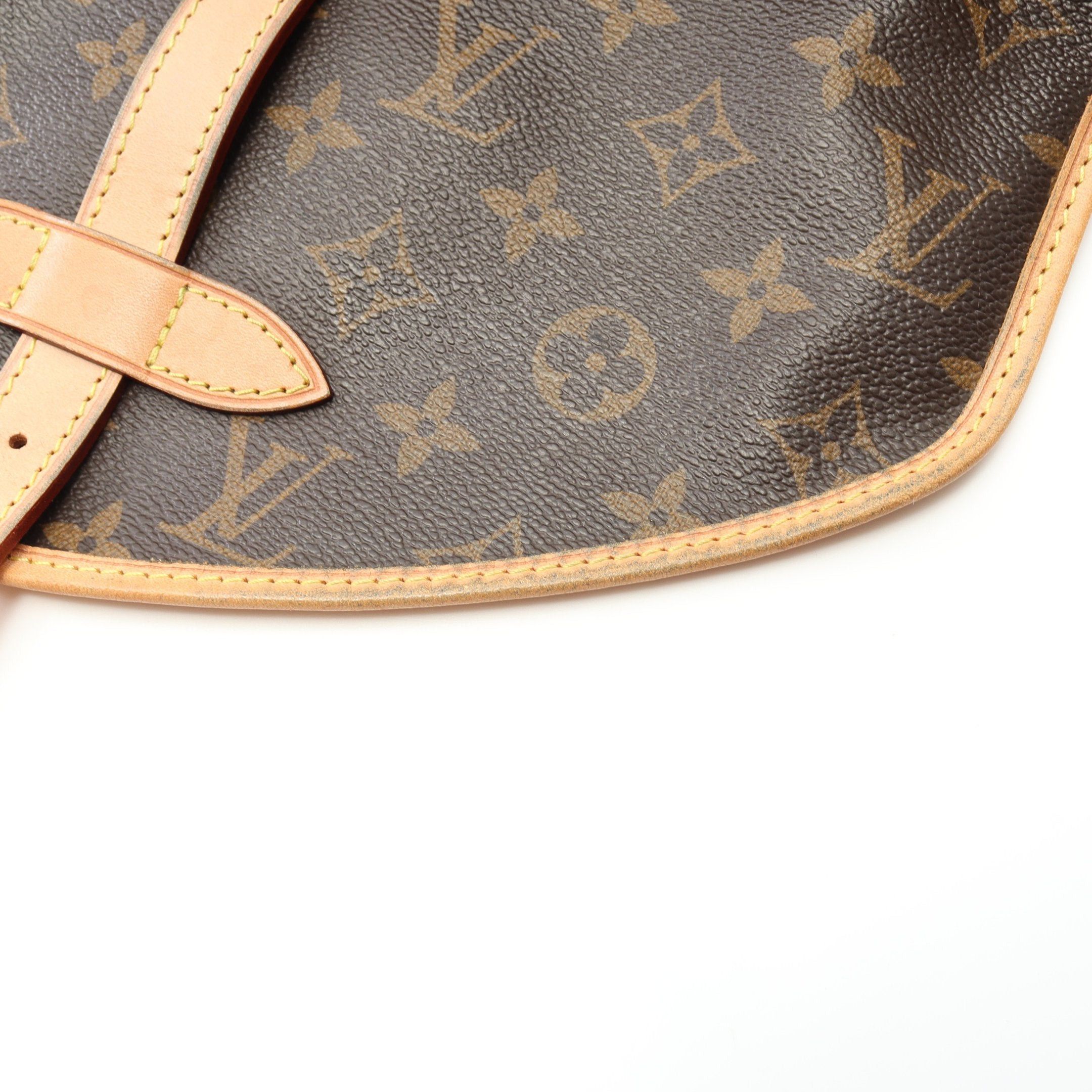 Louis Vuitton Louis Vuitton Saumur 30 Monogram Shoulder Bag Leather Brown Size ONE SIZE - 6 Thumbnail
